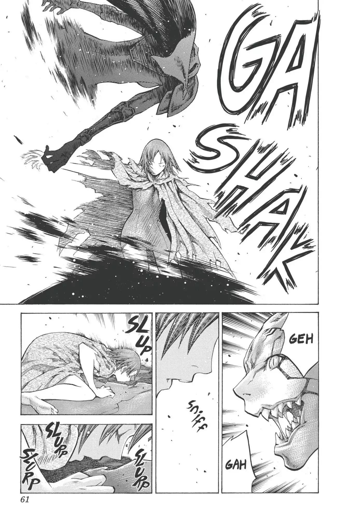 Claymore Chapter 97 page 20 - Chapter 97: Vol.18 Scene 97: The Ashes of Lautrec, Part 2