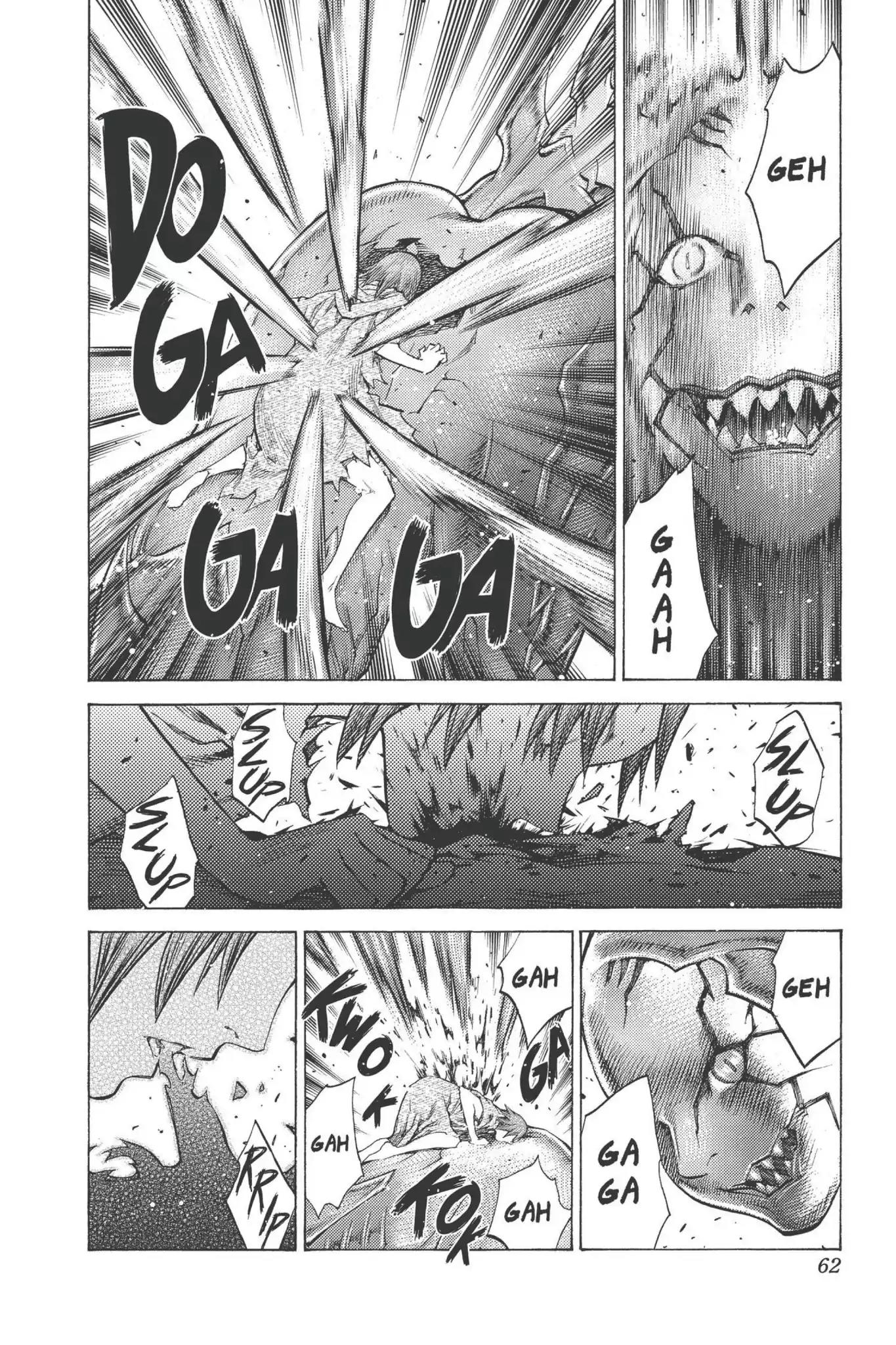 Claymore Chapter 97 page 21 - Chapter 97: Vol.18 Scene 97: The Ashes of Lautrec, Part 2