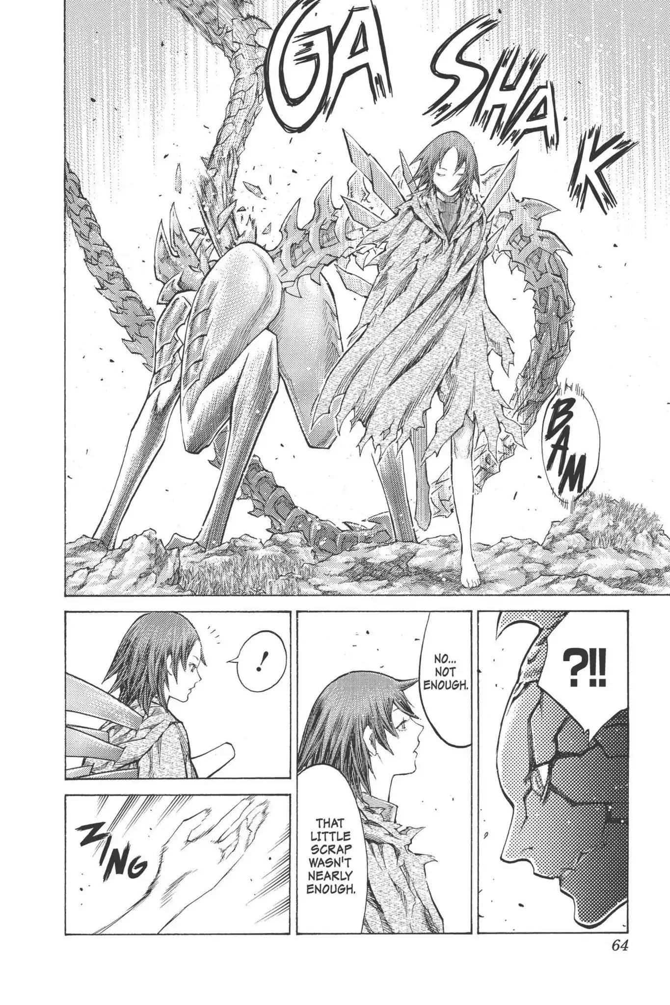 Claymore Chapter 97 page 23 - Chapter 97: Vol.18 Scene 97: The Ashes of Lautrec, Part 2
