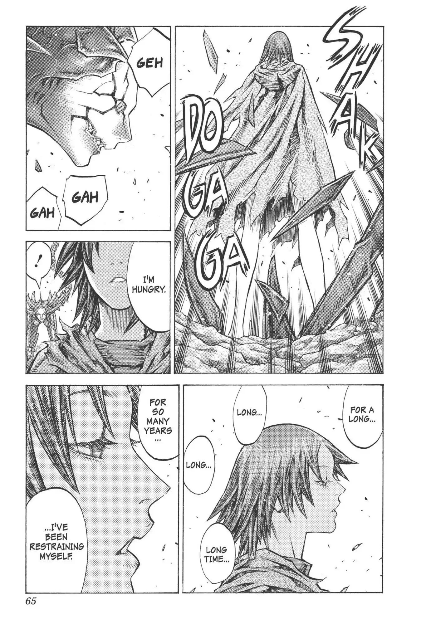 Claymore Chapter 97 page 24 - Chapter 97: Vol.18 Scene 97: The Ashes of Lautrec, Part 2