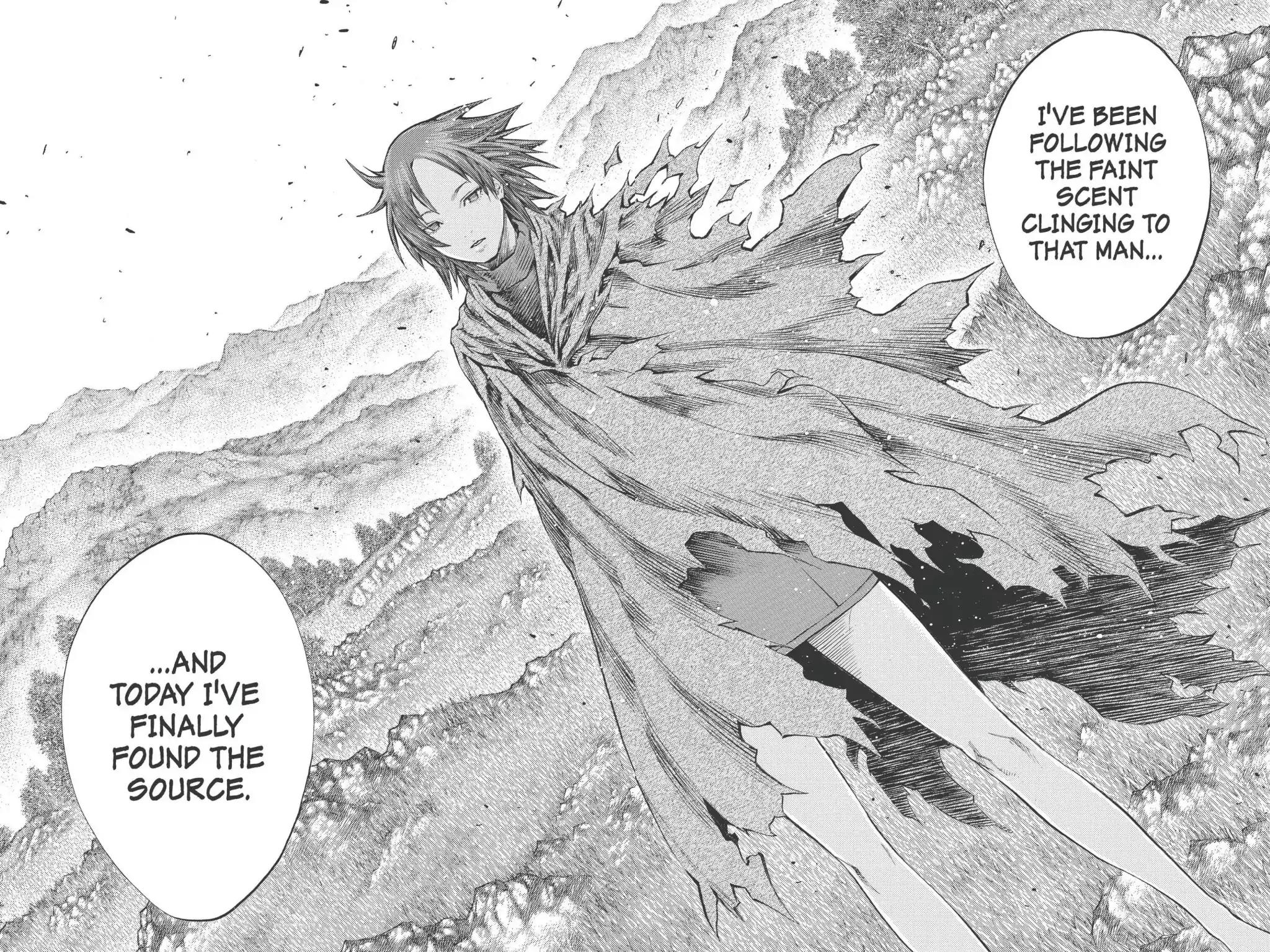 Claymore Chapter 97 page 25 - Chapter 97: Vol.18 Scene 97: The Ashes of Lautrec, Part 2