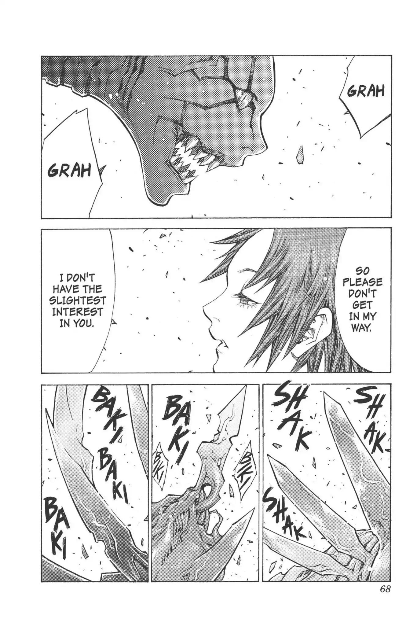 Claymore Chapter 97 page 26 - Chapter 97: Vol.18 Scene 97: The Ashes of Lautrec, Part 2