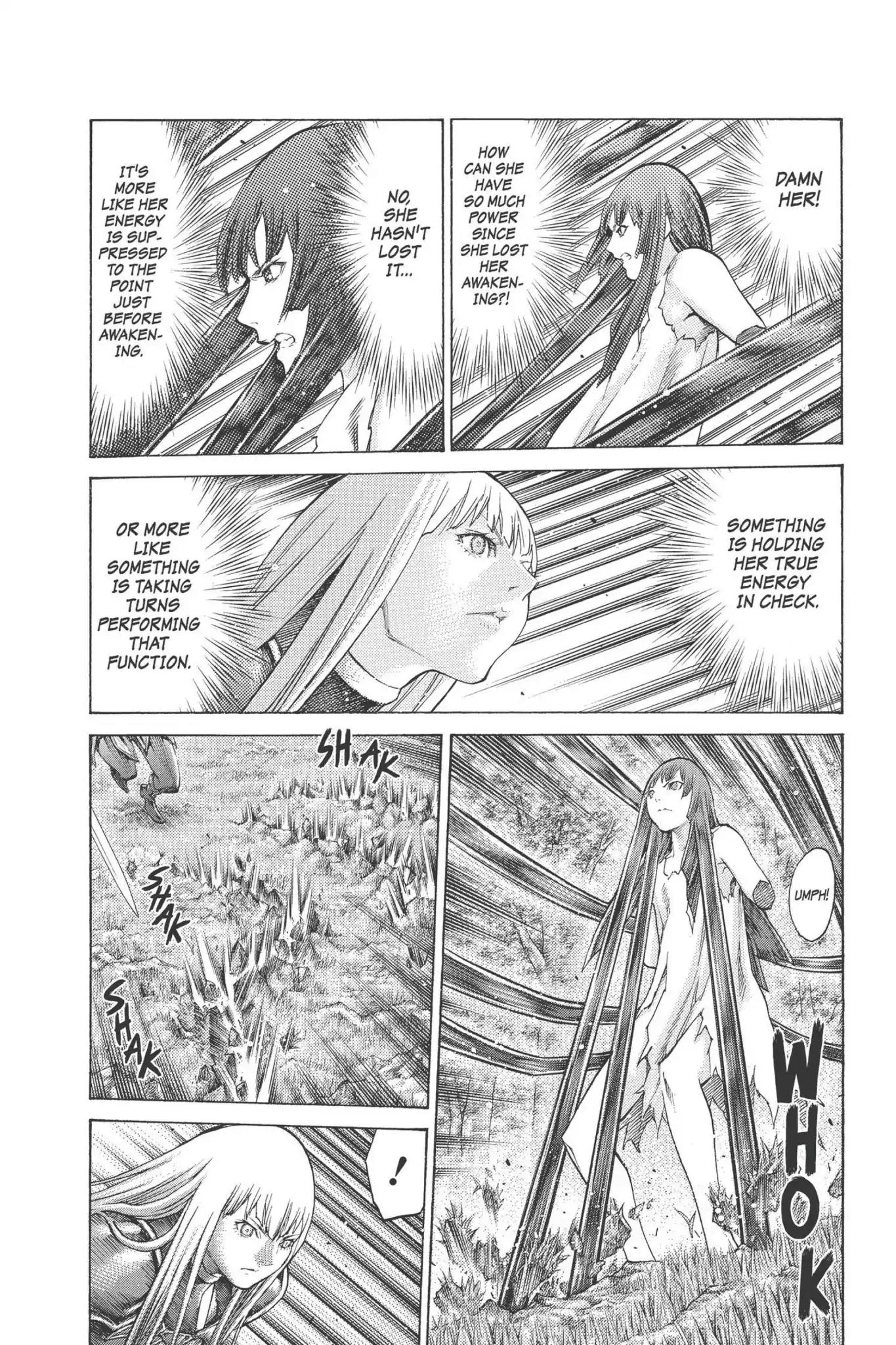 Claymore Chapter 97 page 3 - Chapter 97: Vol.18 Scene 97: The Ashes of Lautrec, Part 2