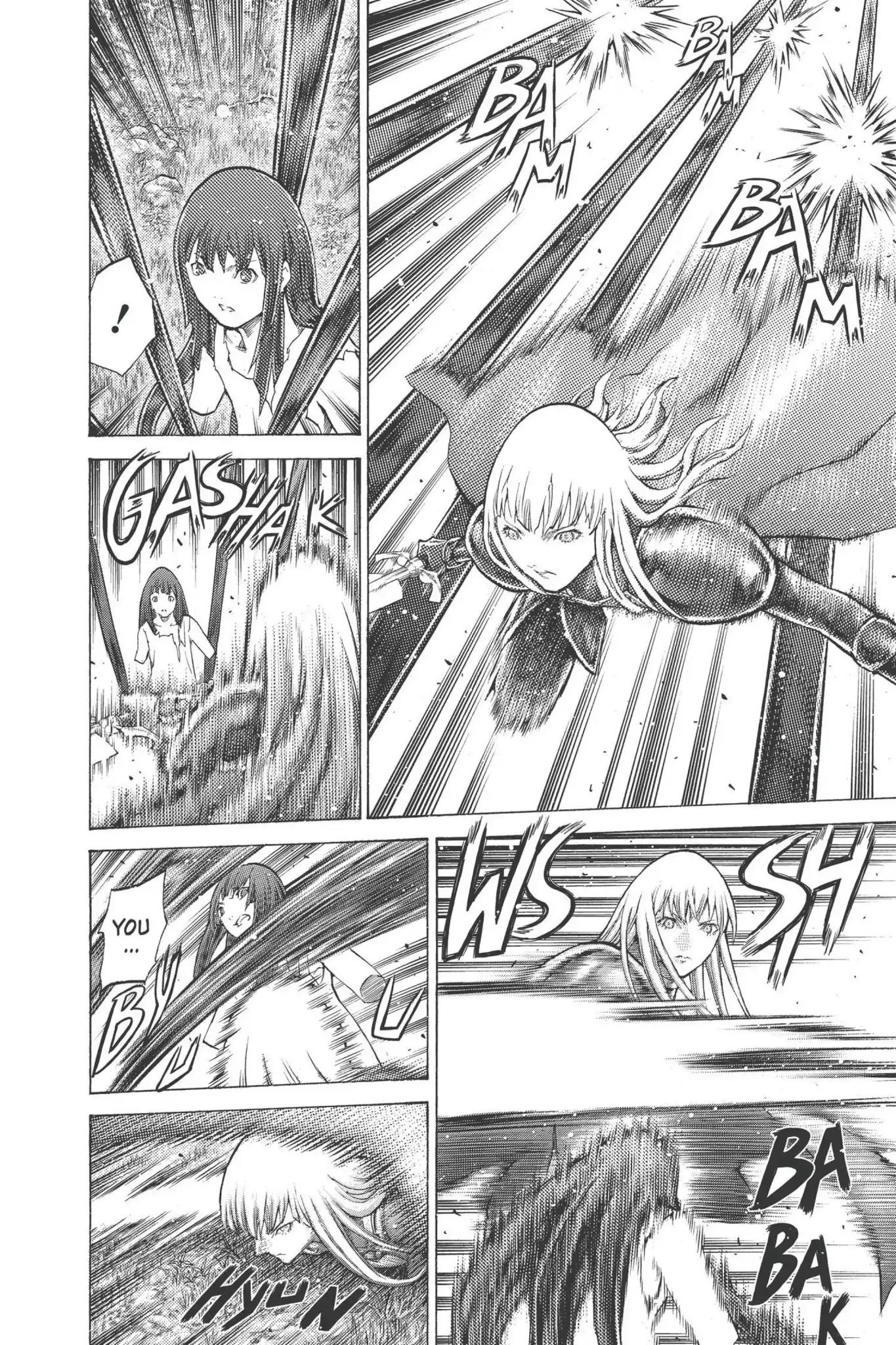 Claymore Chapter 97 page 7 - Chapter 97: Vol.18 Scene 97: The Ashes of Lautrec, Part 2