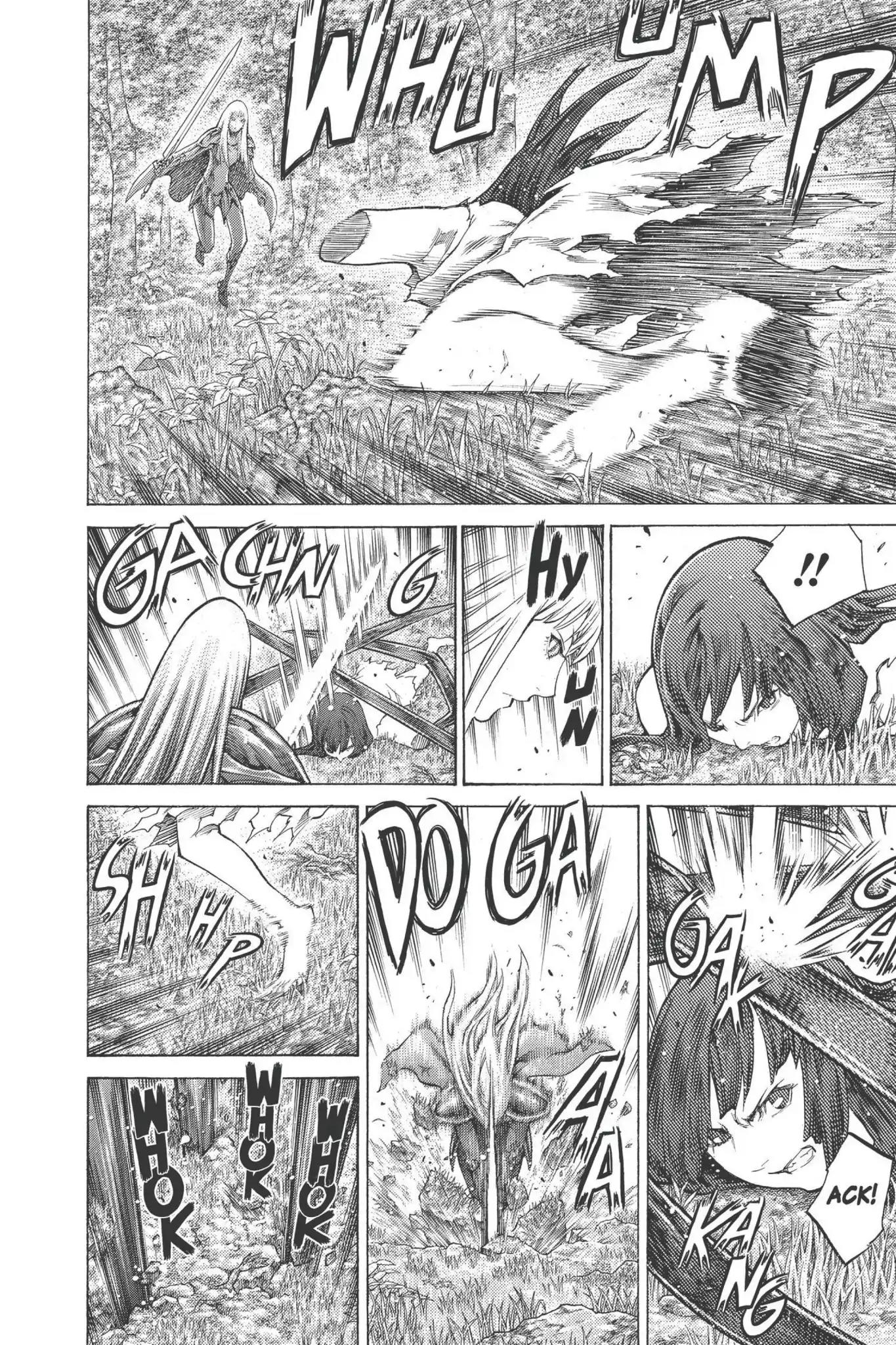 Claymore Chapter 97 page 9 - Chapter 97: Vol.18 Scene 97: The Ashes of Lautrec, Part 2