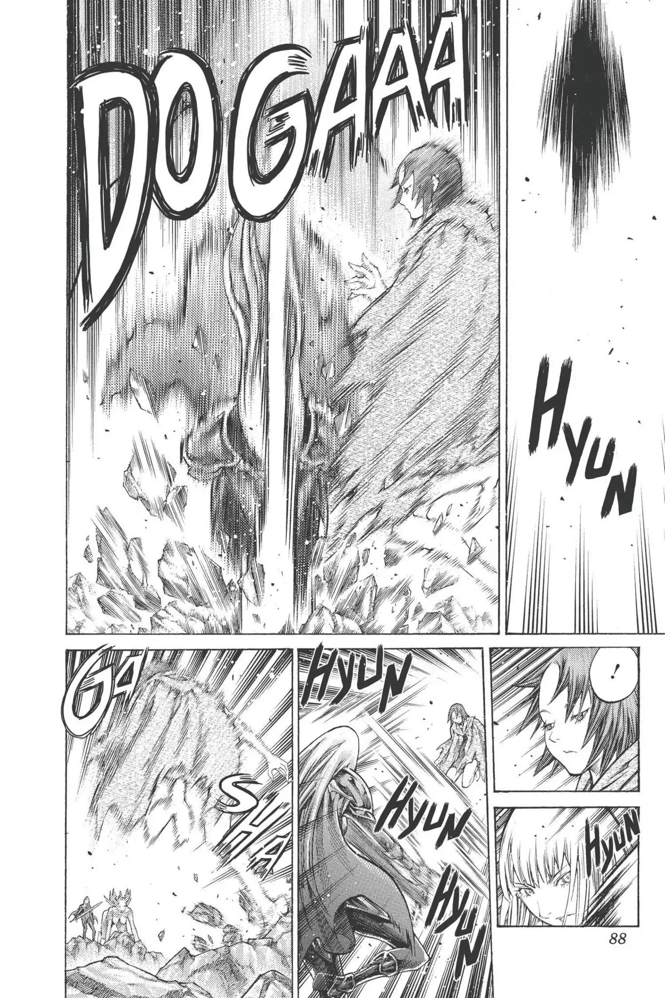 Claymore Chapter 98 page 19 - Chapter 98: Vol.18 Scene 98: The Ashes of Lautrec, Part 3