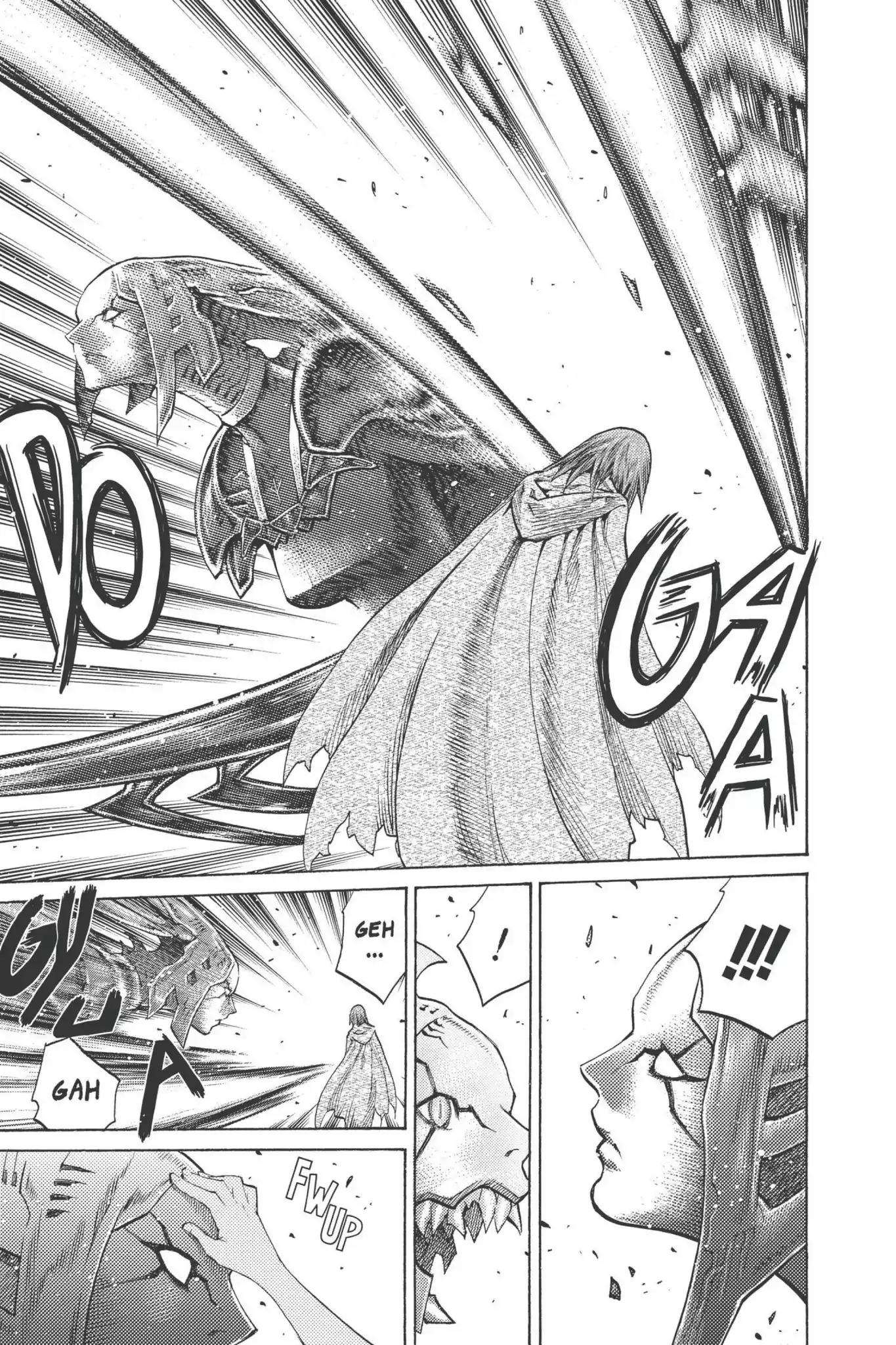 Claymore Chapter 98 page 26 - Chapter 98: Vol.18 Scene 98: The Ashes of Lautrec, Part 3