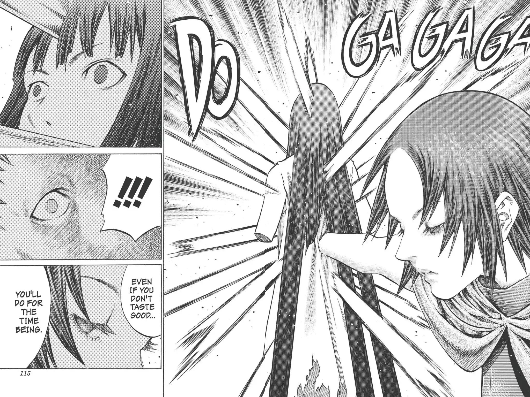 Claymore Chapter 99 page 11 - Chapter 99: Vol.18 Scene 99: The Ashes of Lautrec, Part 4