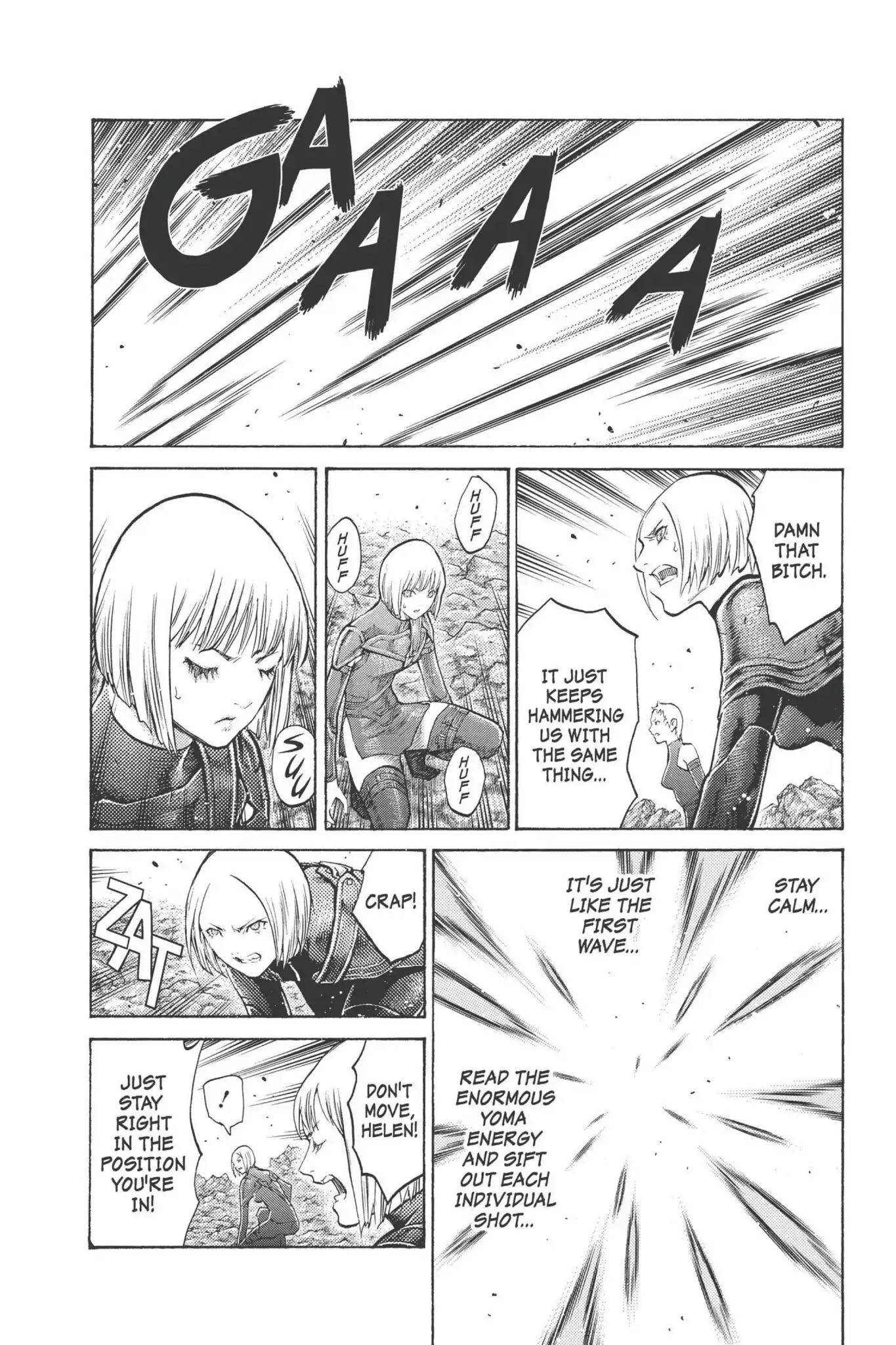 Claymore Chapter 99 page 14 - Chapter 99: Vol.18 Scene 99: The Ashes of Lautrec, Part 4