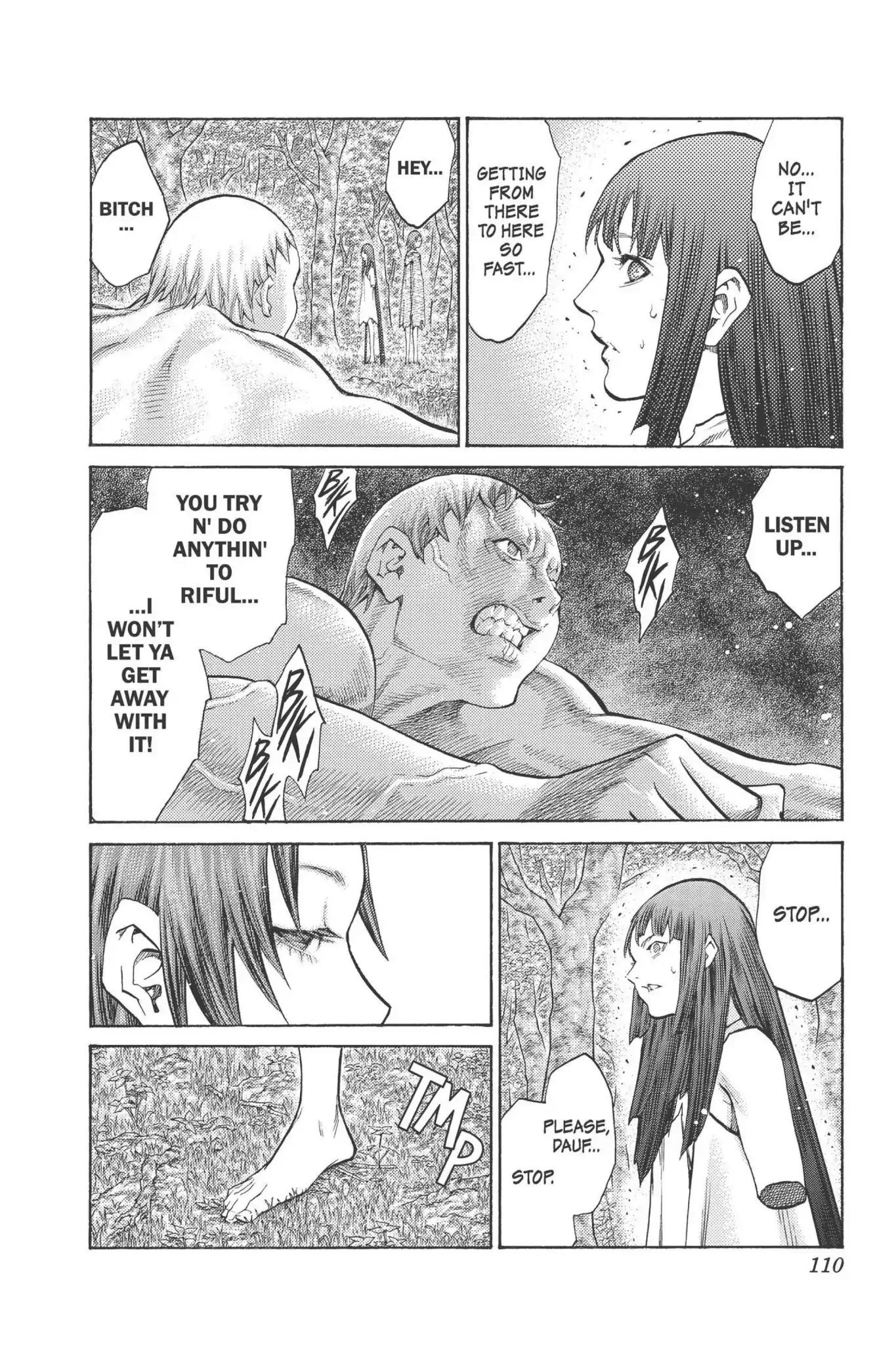 Claymore Chapter 99 page 7 - Chapter 99: Vol.18 Scene 99: The Ashes of Lautrec, Part 4