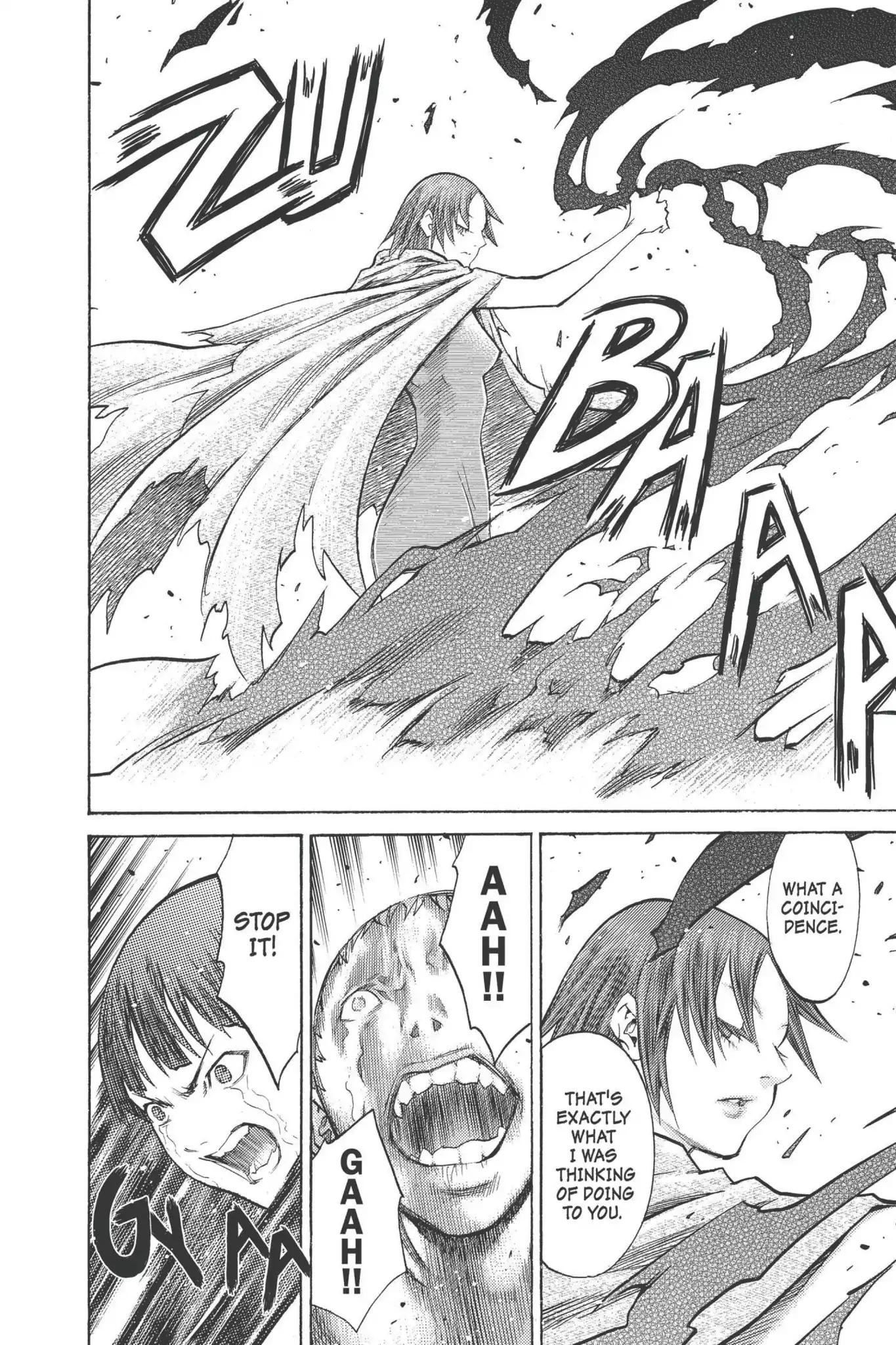 Claymore Chapter 99 page 9 - Chapter 99: Vol.18 Scene 99: The Ashes of Lautrec, Part 4