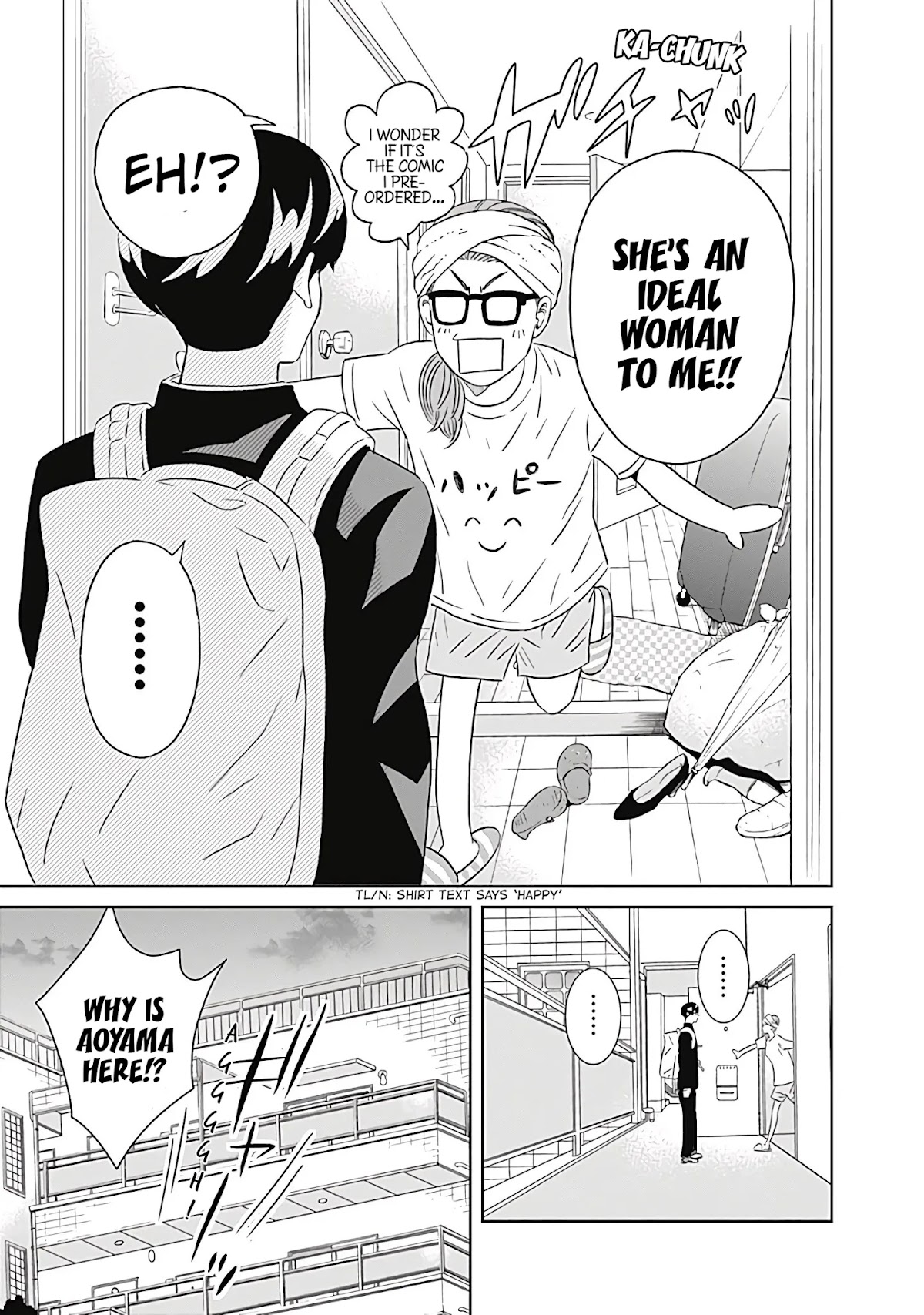 Clean Freak! Aoyama-kun Chapter 10 page 6 - Chapter 10: Miwa-Sensei Likes Manga