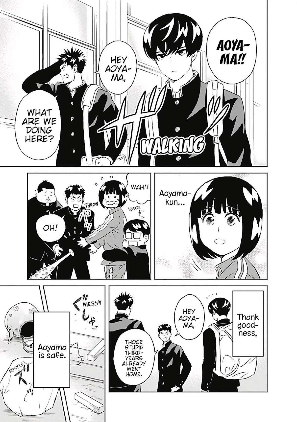 Clean Freak! Aoyama-kun Chapter 11 page 17 - Chapter 11: Gotou-Chan Is Always Busy