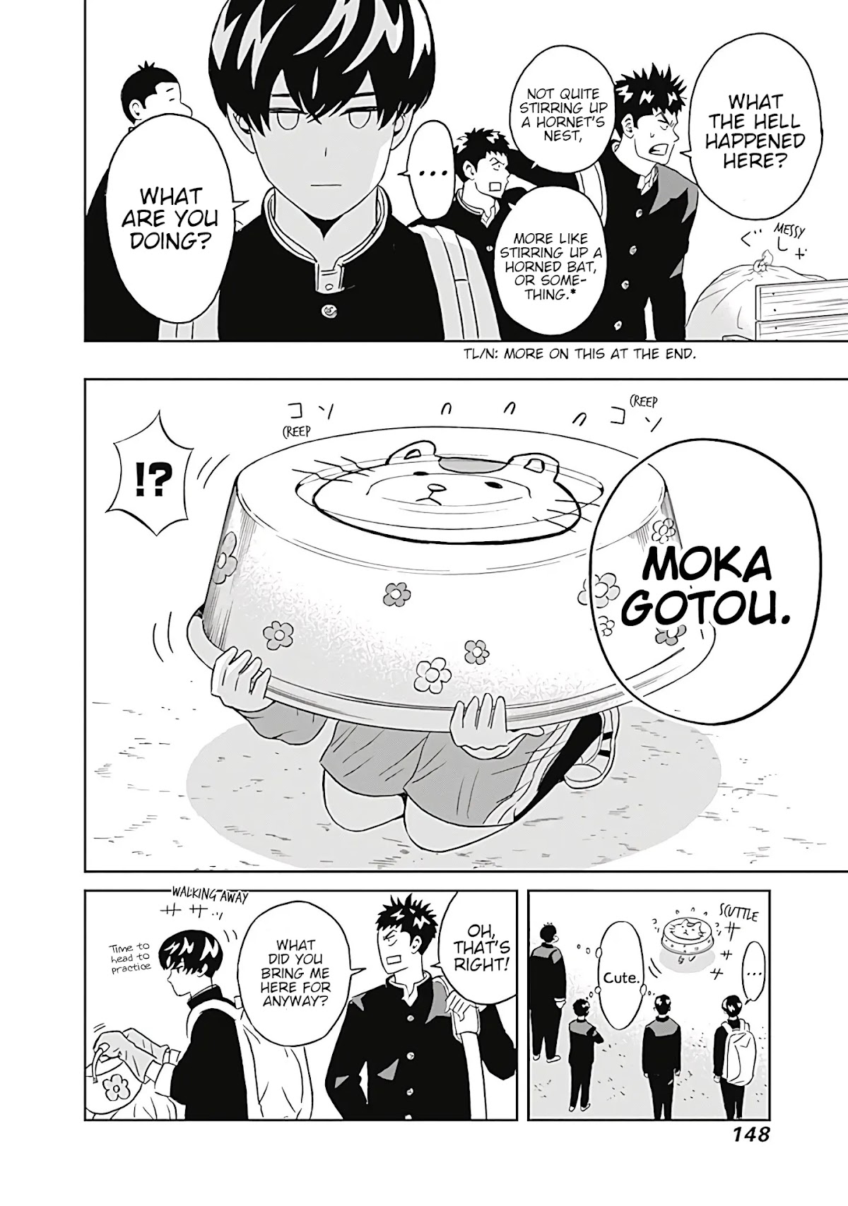Clean Freak! Aoyama-kun Chapter 11 page 18 - Chapter 11: Gotou-Chan Is Always Busy