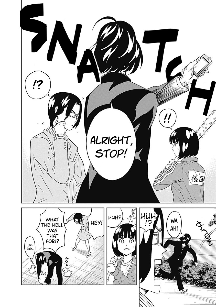 Clean Freak! Aoyama-kun Chapter 18 page 12 - Chapter 18: Four-Eyes is Obsessed With Shounen Manga