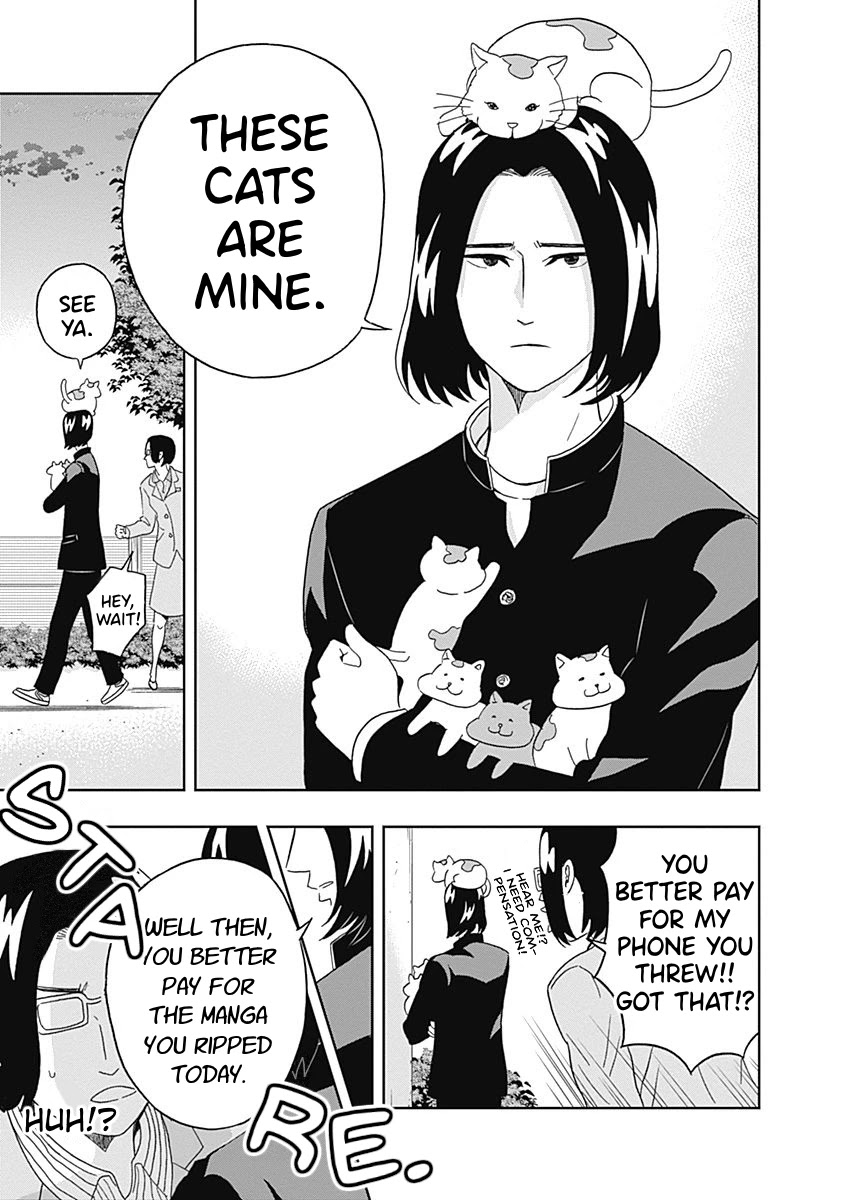 Clean Freak! Aoyama-kun Chapter 18 page 13 - Chapter 18: Four-Eyes is Obsessed With Shounen Manga