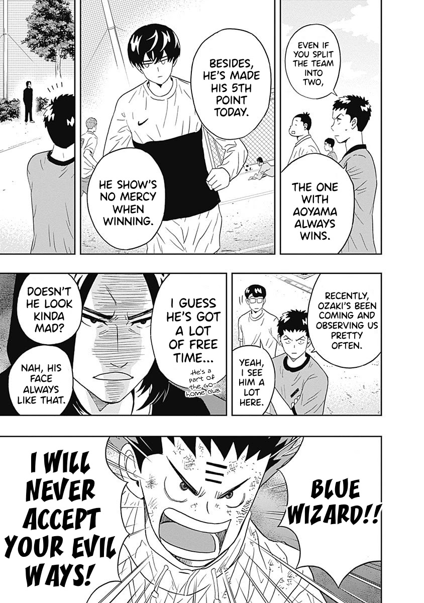 Clean Freak! Aoyama-kun Chapter 19 page 15 - Chapter 19: Ozaki-kun Has A Sharp Gaze