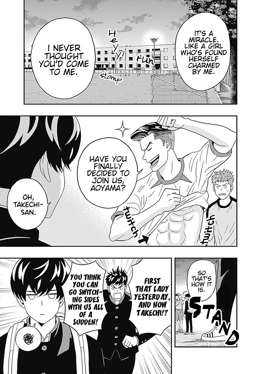 Clean Freak! Aoyama-kun Chapter 20 page 11 - Chapter 20: Aoyama-kun is Acting Strange