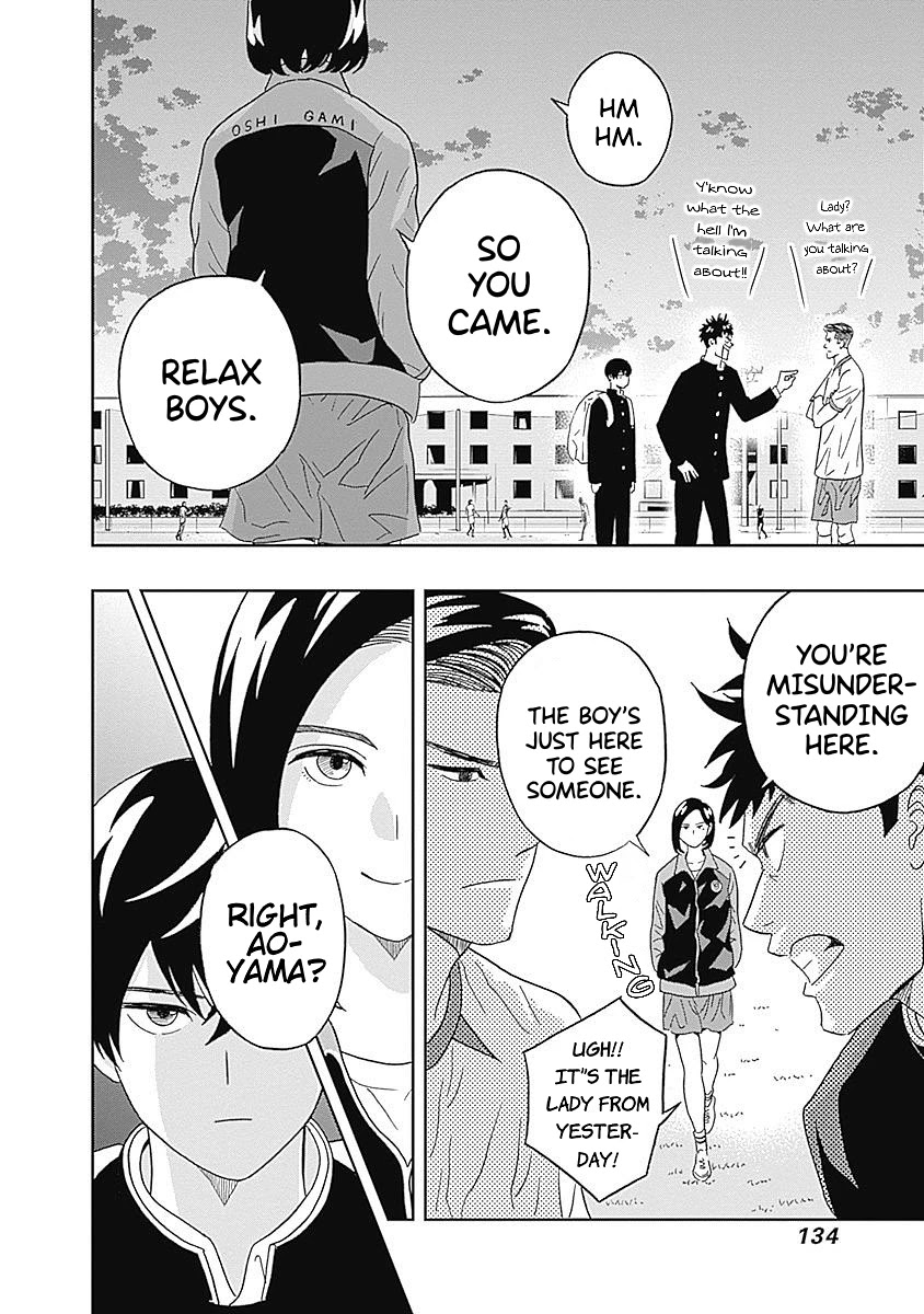 Clean Freak! Aoyama-kun Chapter 20 page 12 - Chapter 20: Aoyama-kun is Acting Strange