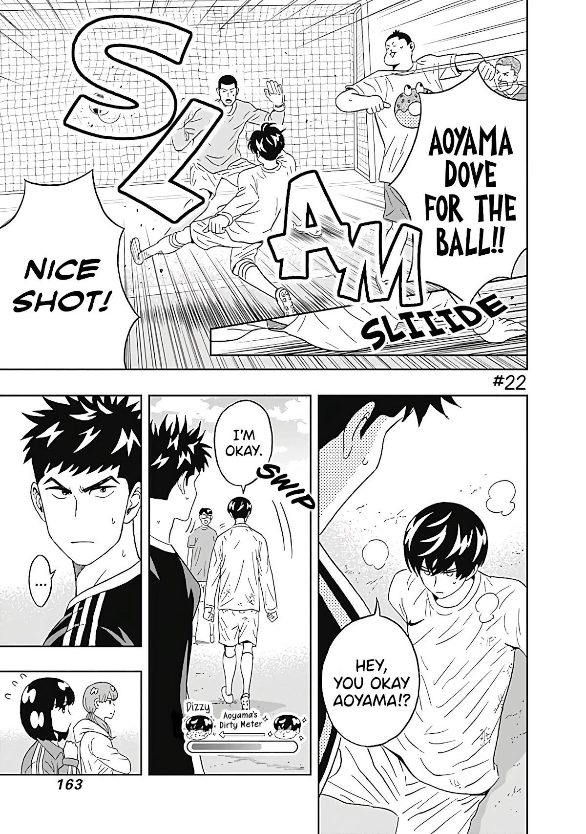 Clean Freak! Aoyama-kun Chapter 22 page 1 - Chapter 22: Things Around Aoyama Are Wild