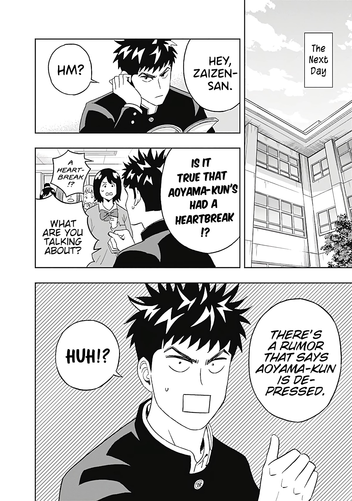 Clean Freak! Aoyama-kun Chapter 22 page 10 - Chapter 22: Things Around Aoyama Are Wild