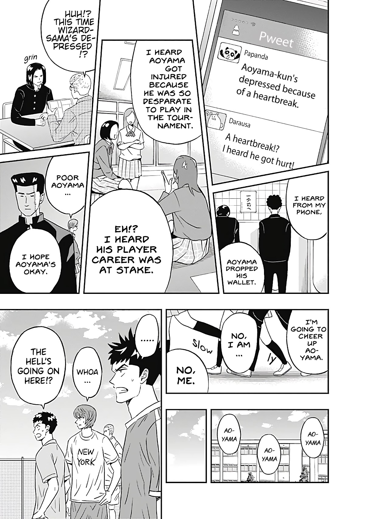 Clean Freak! Aoyama-kun Chapter 22 page 11 - Chapter 22: Things Around Aoyama Are Wild