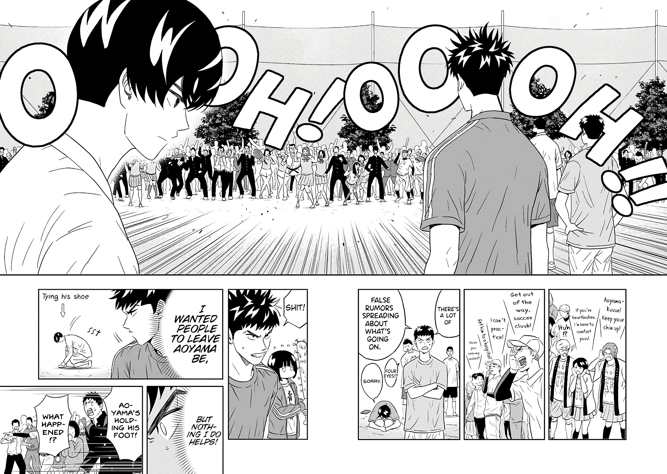 Clean Freak! Aoyama-kun Chapter 22 page 12 - Chapter 22: Things Around Aoyama Are Wild