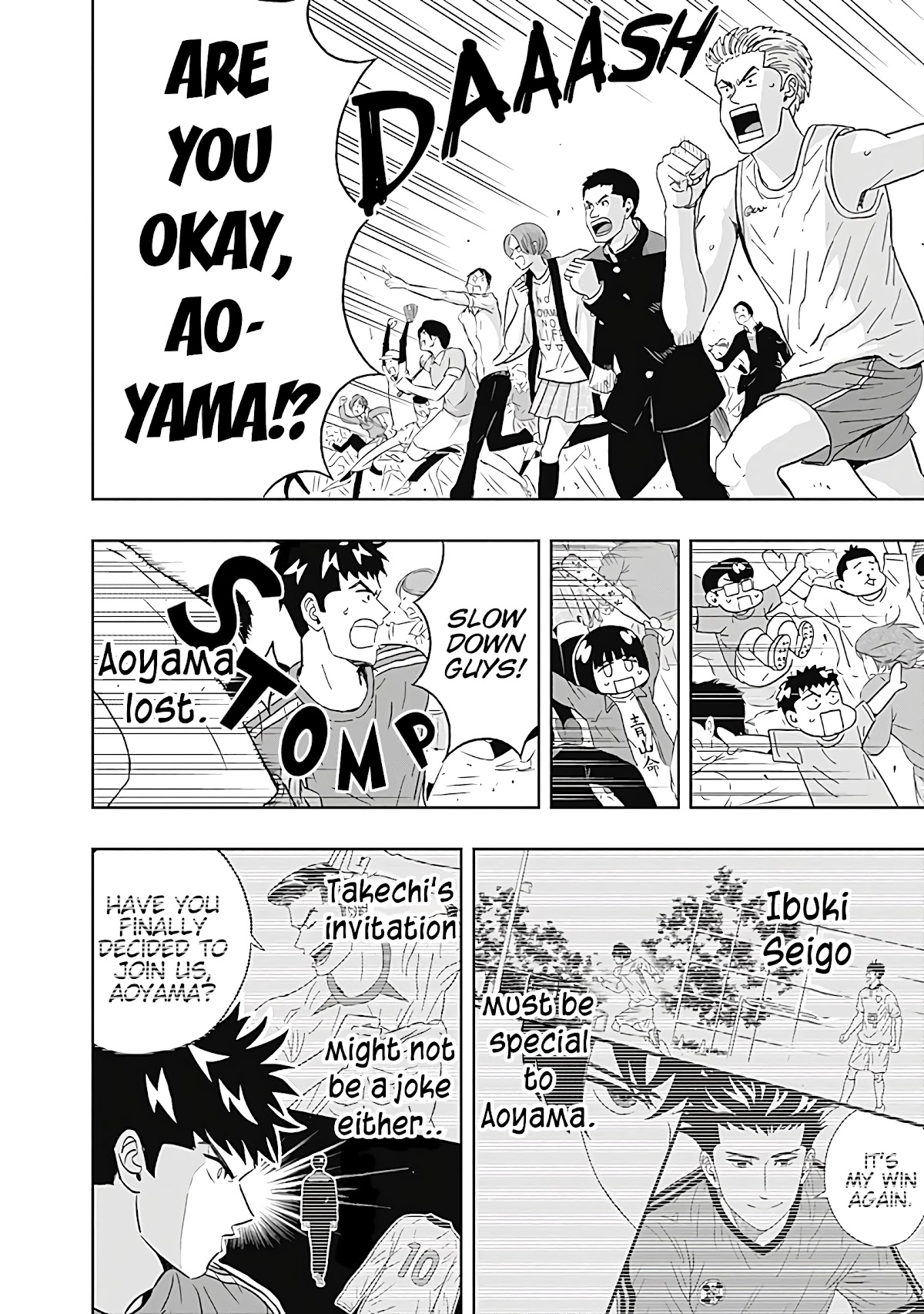 Clean Freak! Aoyama-kun Chapter 22 page 13 - Chapter 22: Things Around Aoyama Are Wild