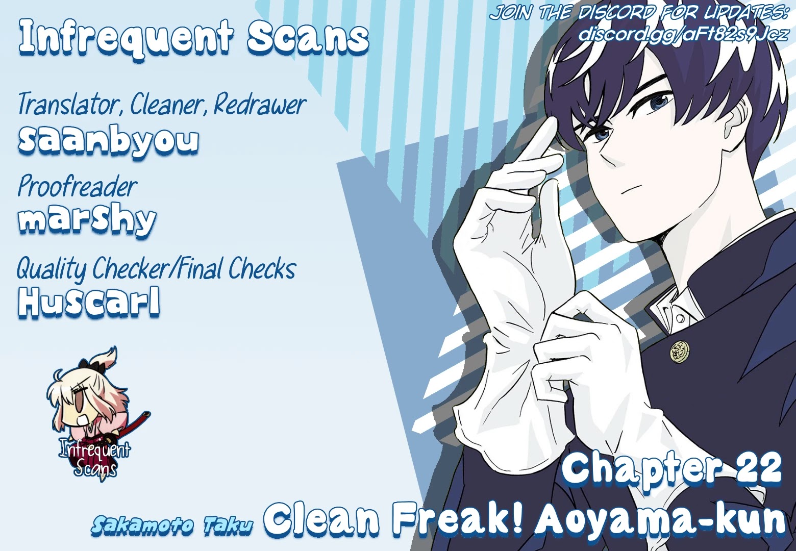 Clean Freak! Aoyama-kun Chapter 22 page 25 - Chapter 22: Things Around Aoyama Are Wild