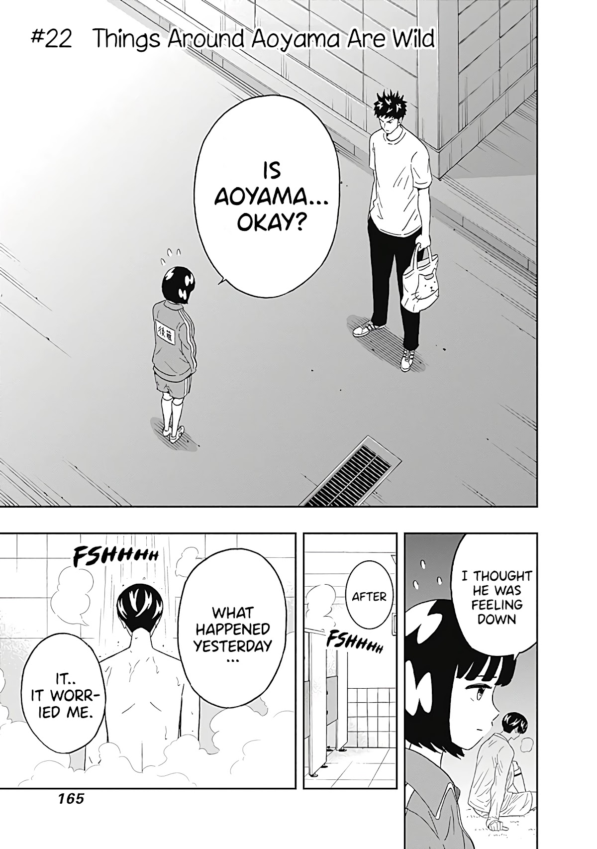Clean Freak! Aoyama-kun Chapter 22 page 3 - Chapter 22: Things Around Aoyama Are Wild