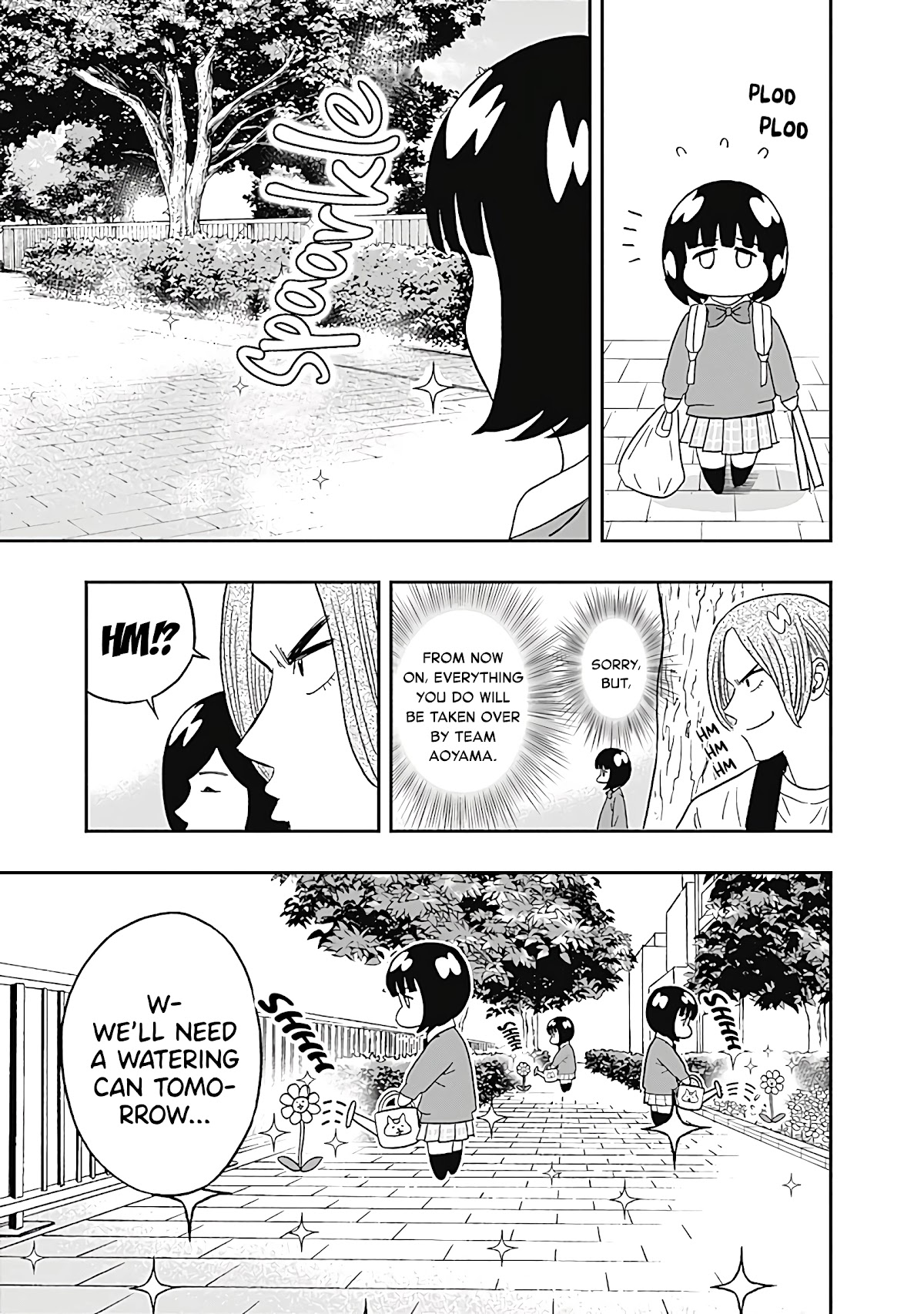 Clean Freak! Aoyama-kun Chapter 23 page 13 - Chapter 23: Baba-chan Operates Heavy Machinery