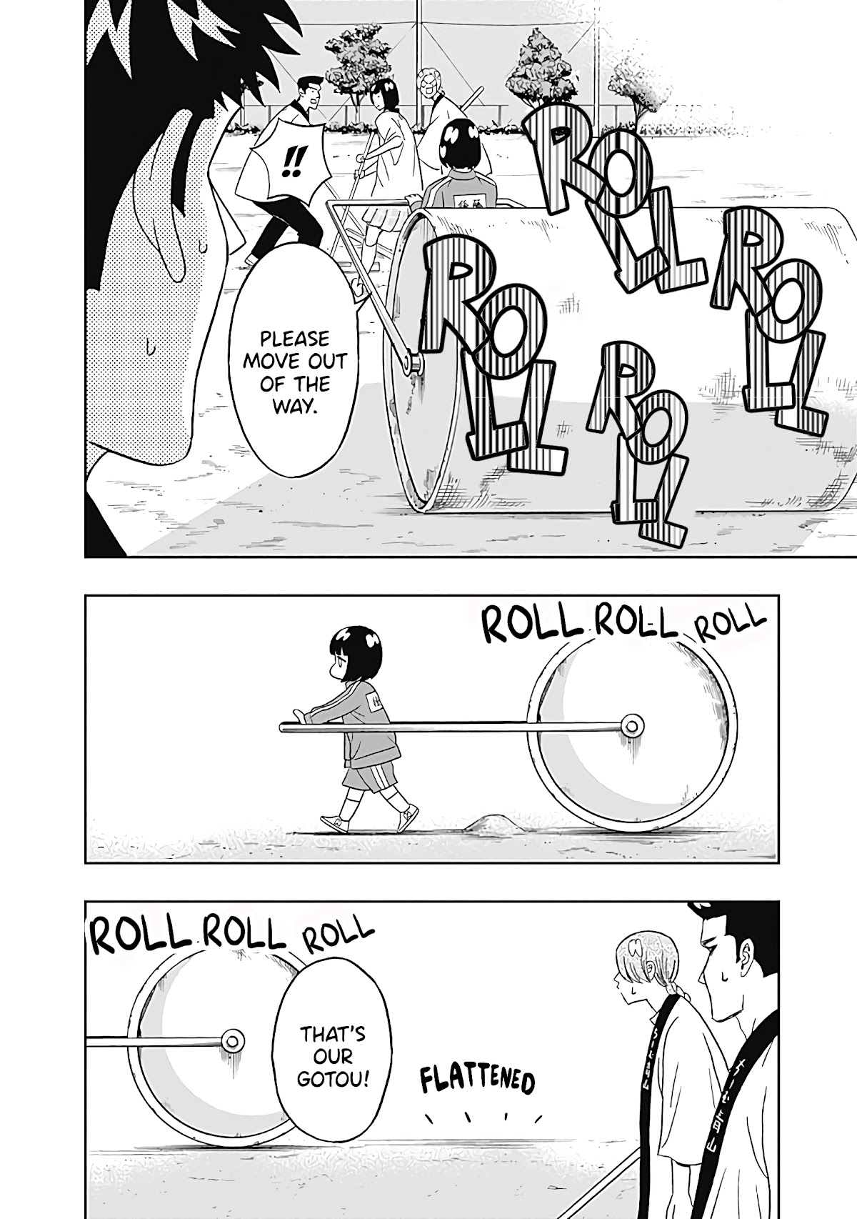 Clean Freak! Aoyama-kun Chapter 23 page 18 - Chapter 23: Baba-chan Operates Heavy Machinery