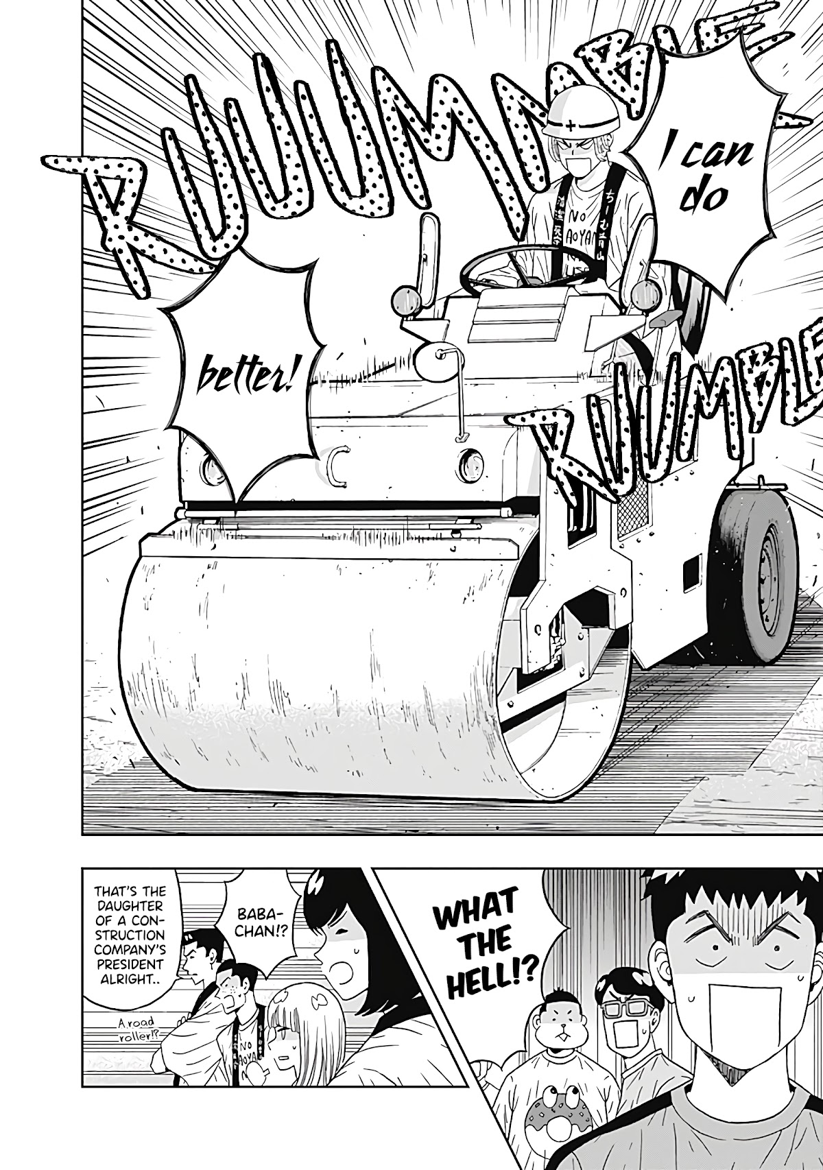 Clean Freak! Aoyama-kun Chapter 23 page 20 - Chapter 23: Baba-chan Operates Heavy Machinery
