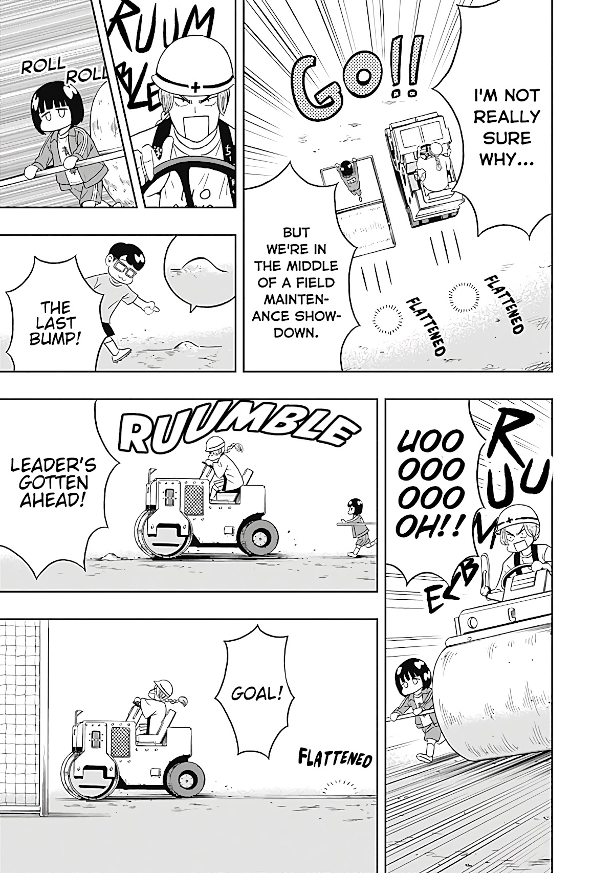 Clean Freak! Aoyama-kun Chapter 23 page 21 - Chapter 23: Baba-chan Operates Heavy Machinery
