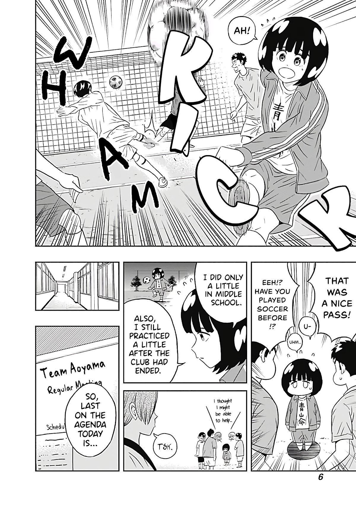 Clean Freak! Aoyama-kun Chapter 23 page 8 - Chapter 23: Baba-chan Operates Heavy Machinery