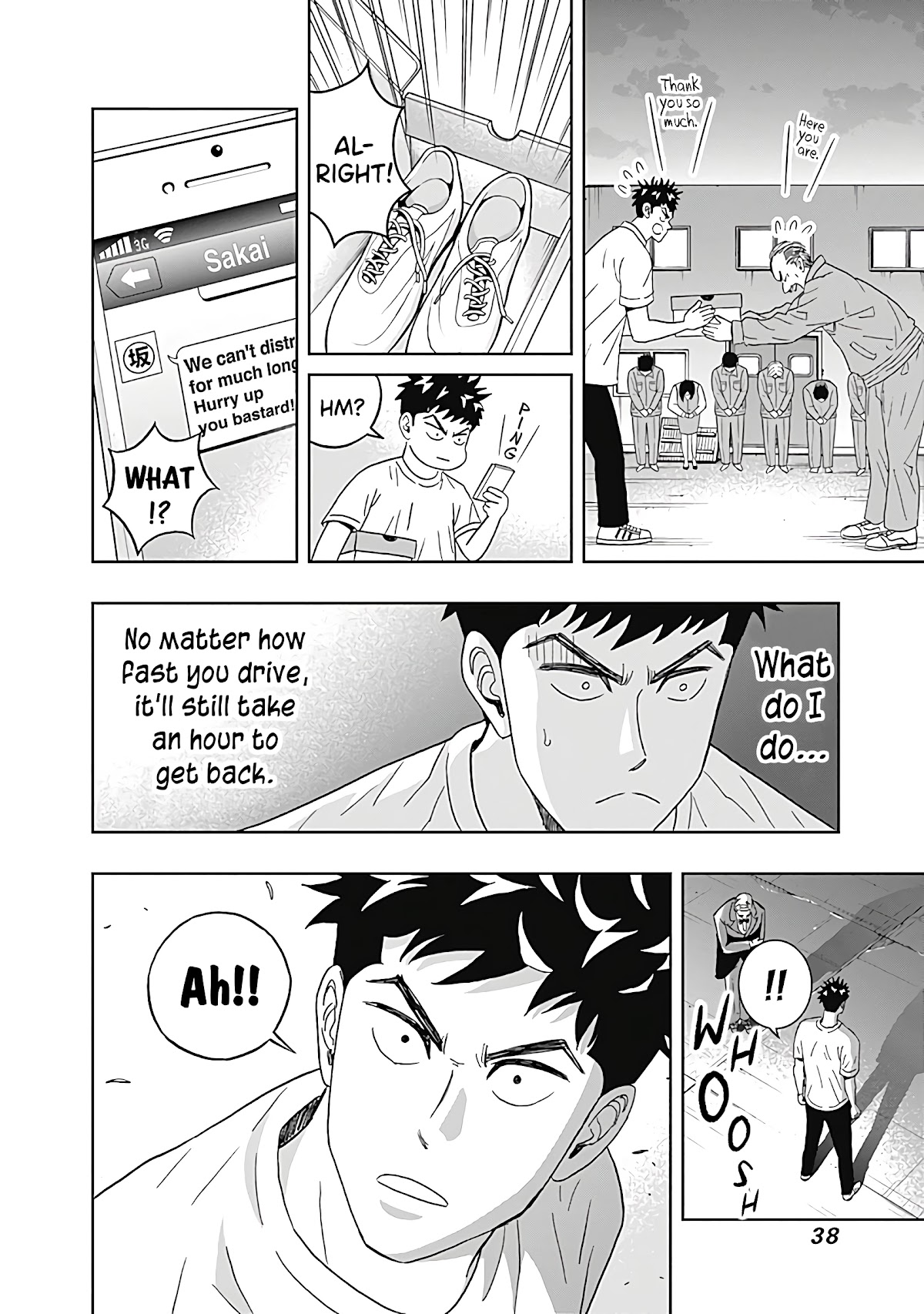 Clean Freak! Aoyama-kun Chapter 24 page 14 - Chapter 24: Aoyama-kun Has Pure White Cleats