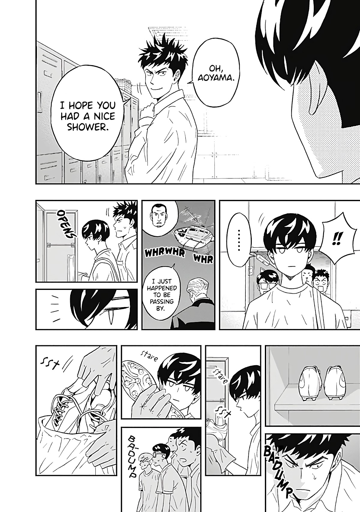 Clean Freak! Aoyama-kun Chapter 24 page 16 - Chapter 24: Aoyama-kun Has Pure White Cleats
