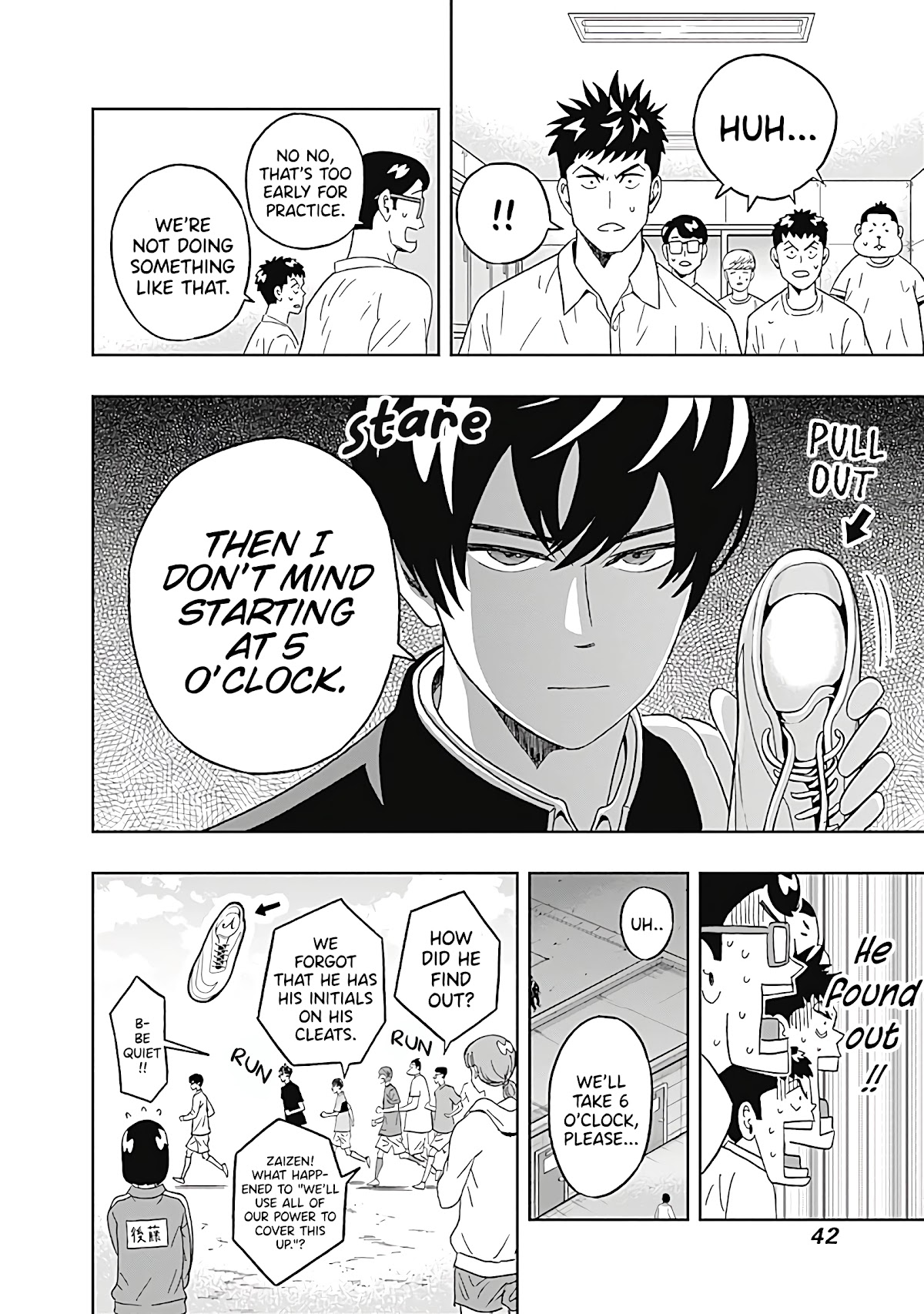 Clean Freak! Aoyama-kun Chapter 24 page 18 - Chapter 24: Aoyama-kun Has Pure White Cleats