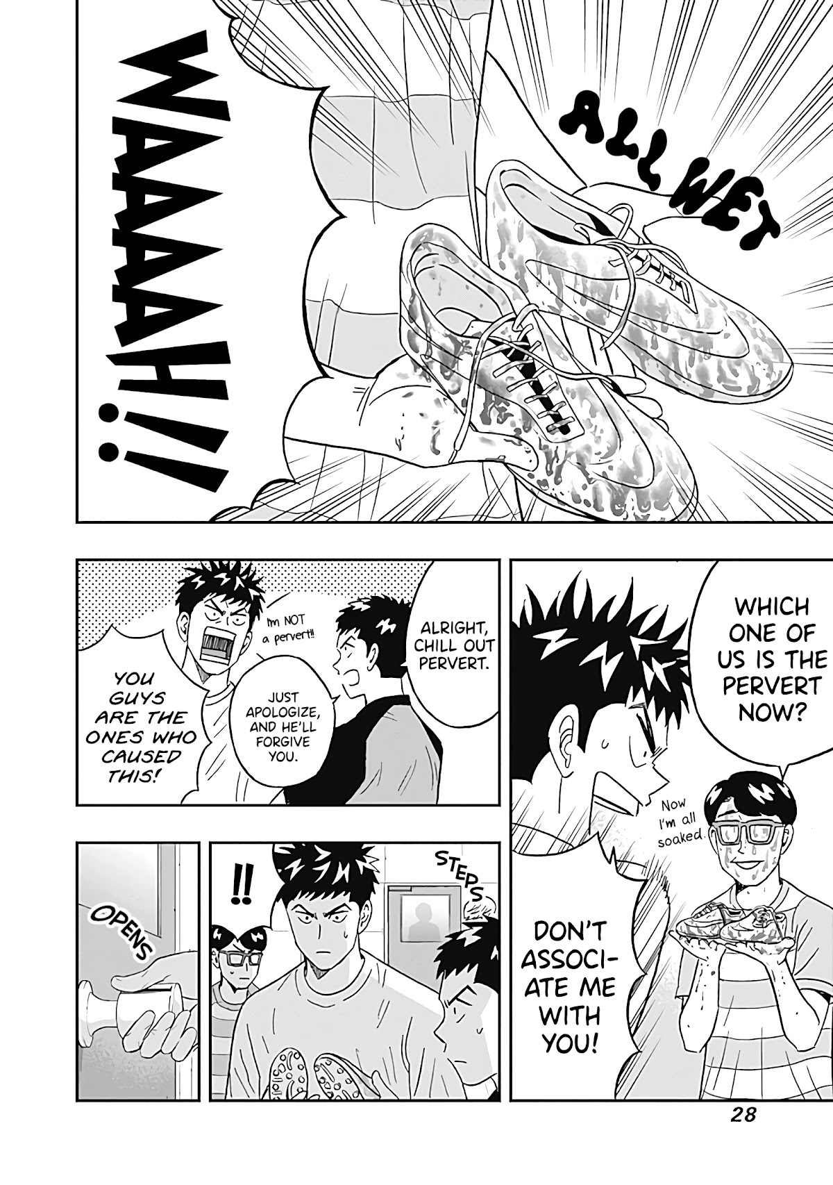 Clean Freak! Aoyama-kun Chapter 24 page 4 - Chapter 24: Aoyama-kun Has Pure White Cleats