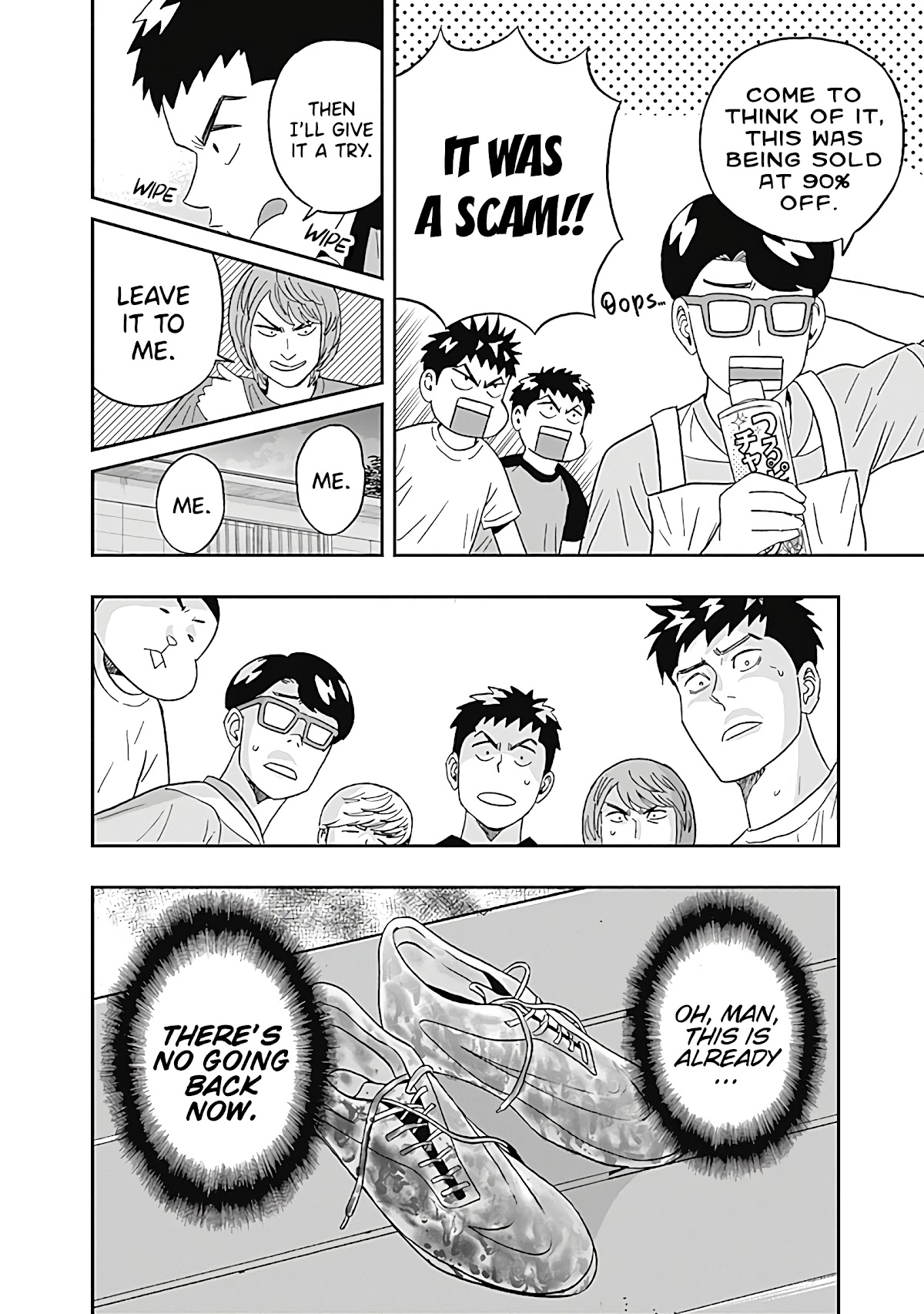 Clean Freak! Aoyama-kun Chapter 24 page 8 - Chapter 24: Aoyama-kun Has Pure White Cleats