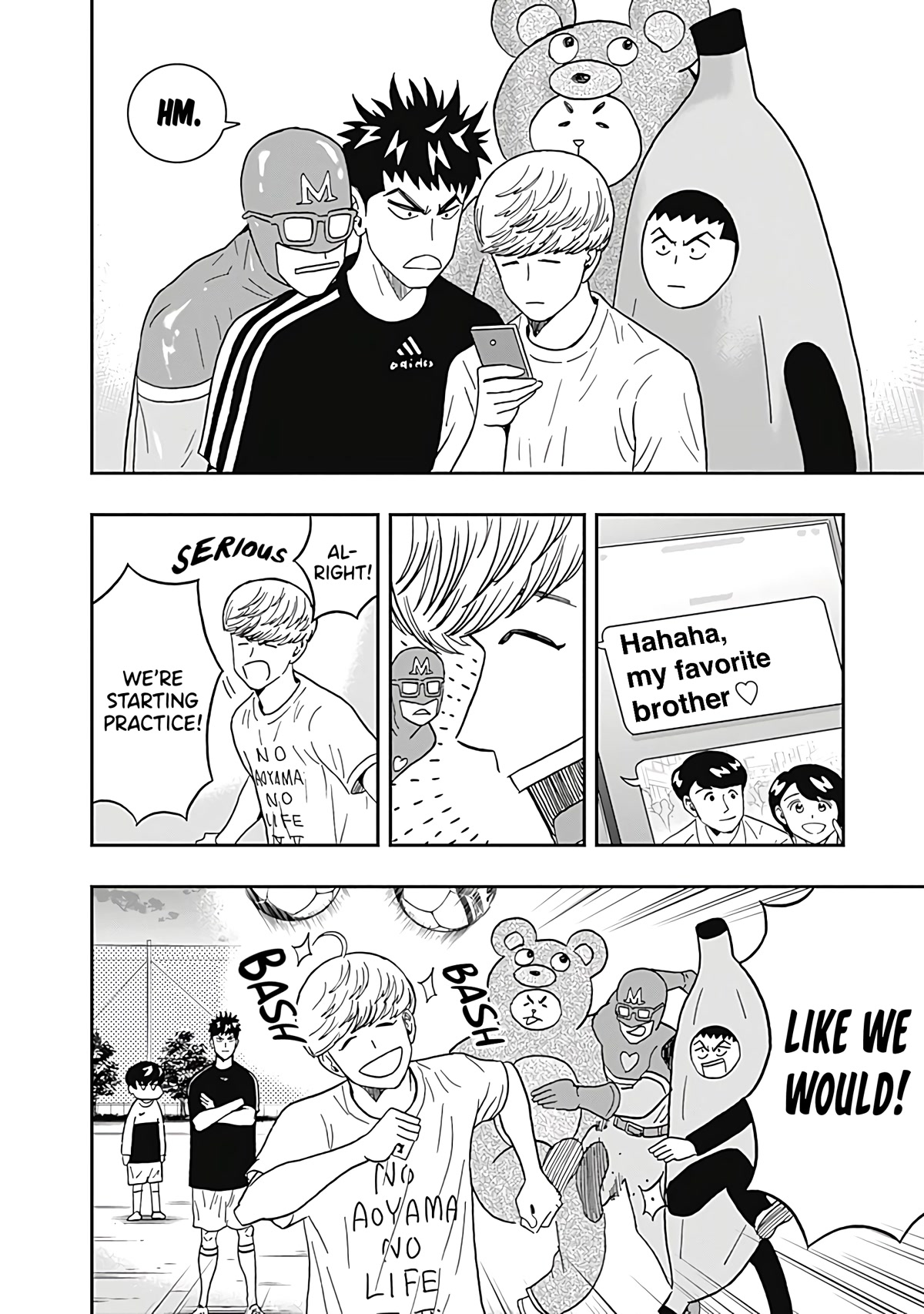 Clean Freak! Aoyama-kun Chapter 25 page 18 - Chapter 25: Those Three Aren't at the Club