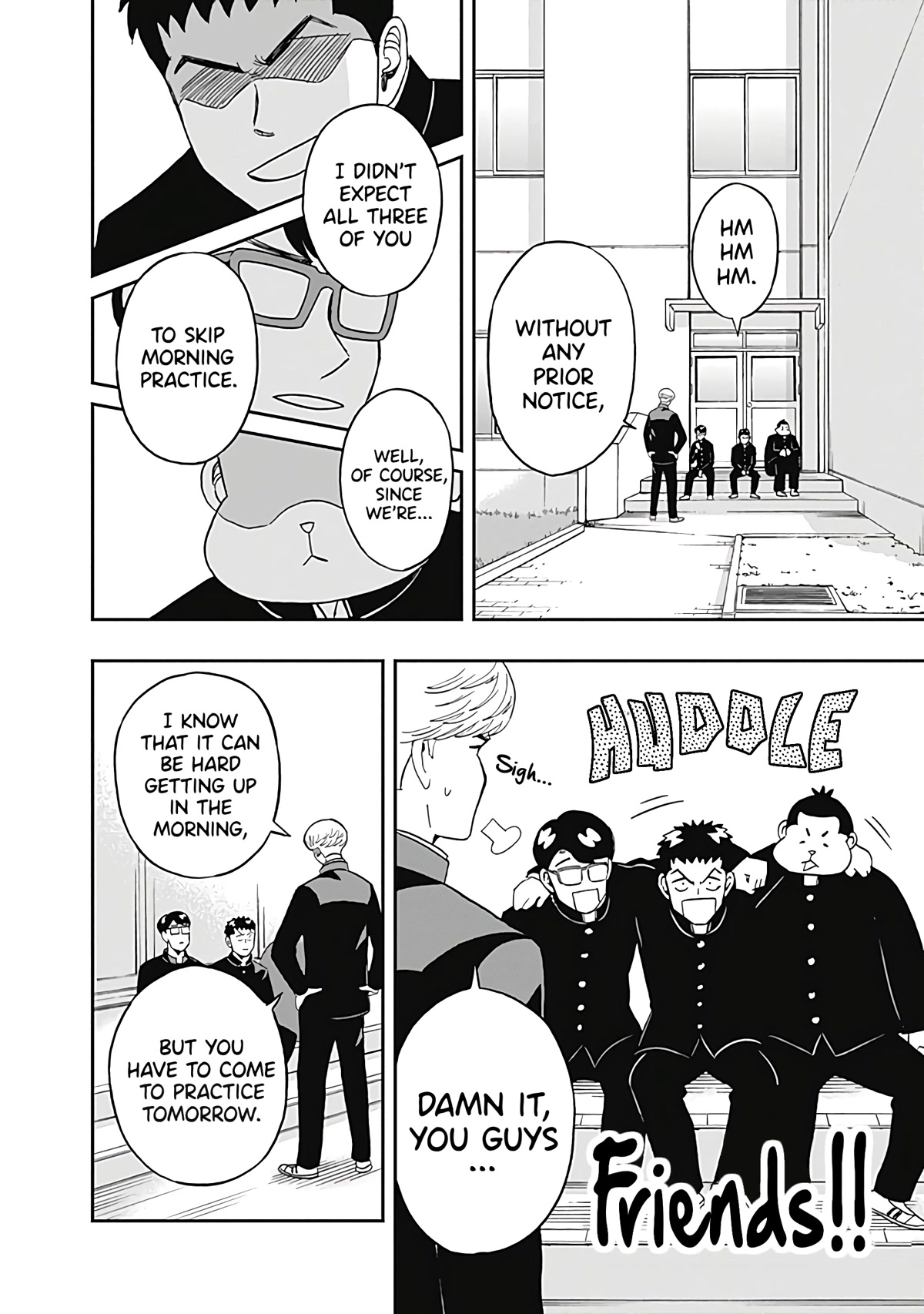 Clean Freak! Aoyama-kun Chapter 25 page 4 - Chapter 25: Those Three Aren't at the Club