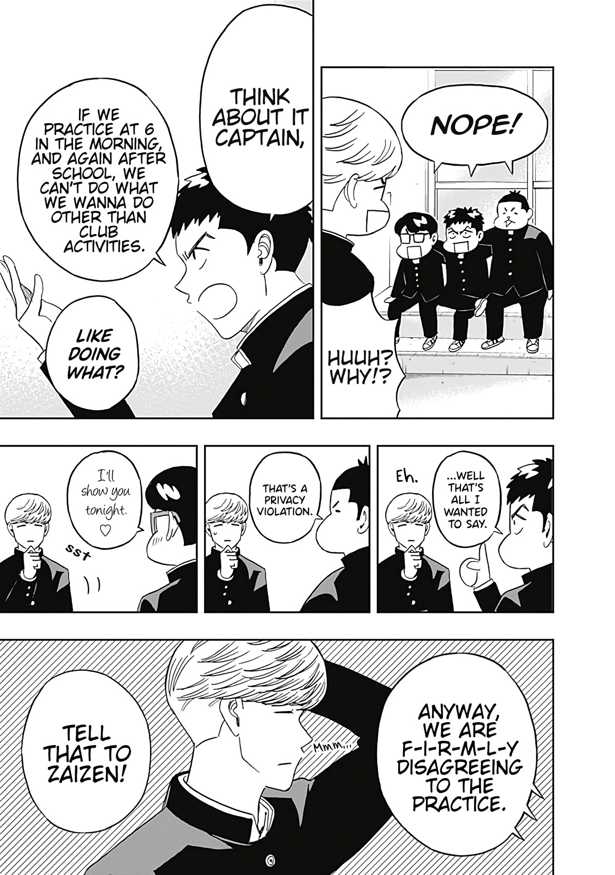 Clean Freak! Aoyama-kun Chapter 25 page 5 - Chapter 25: Those Three Aren't at the Club