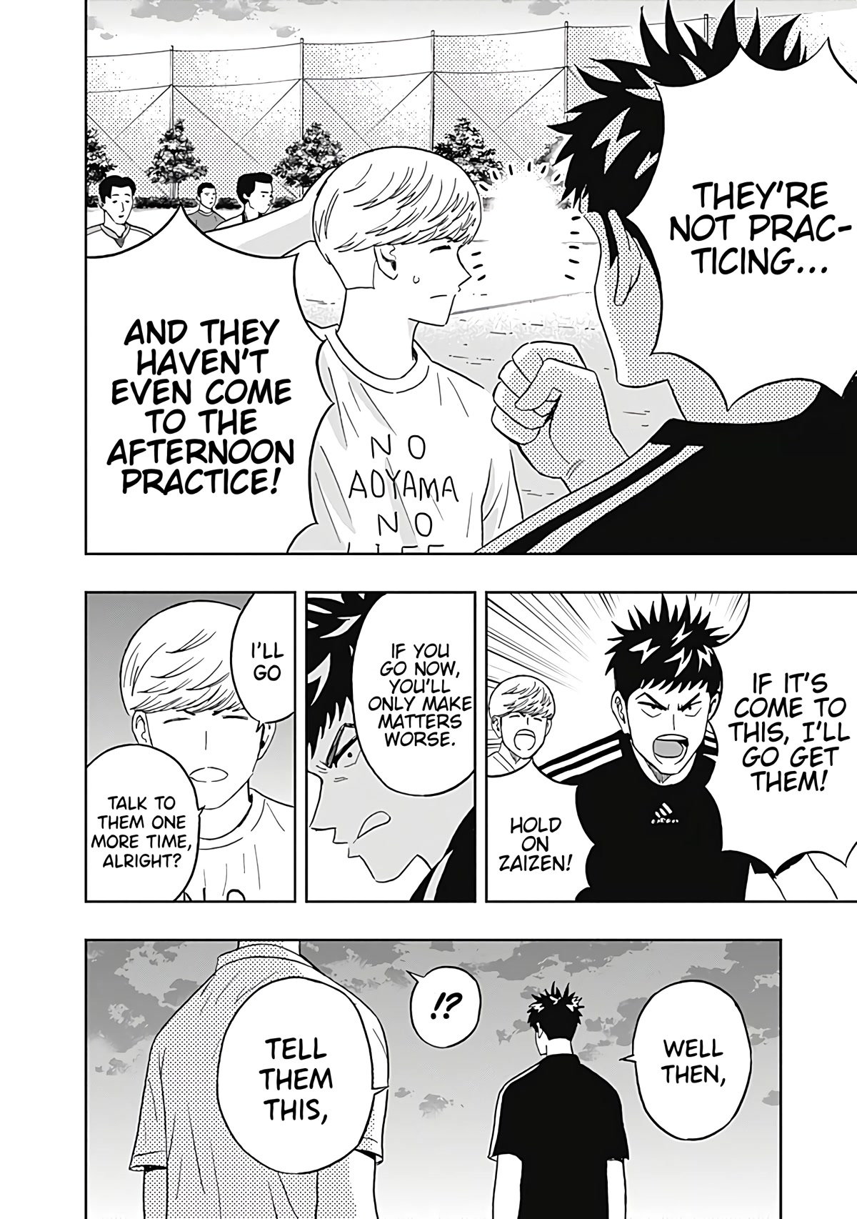 Clean Freak! Aoyama-kun Chapter 25 page 8 - Chapter 25: Those Three Aren't at the Club