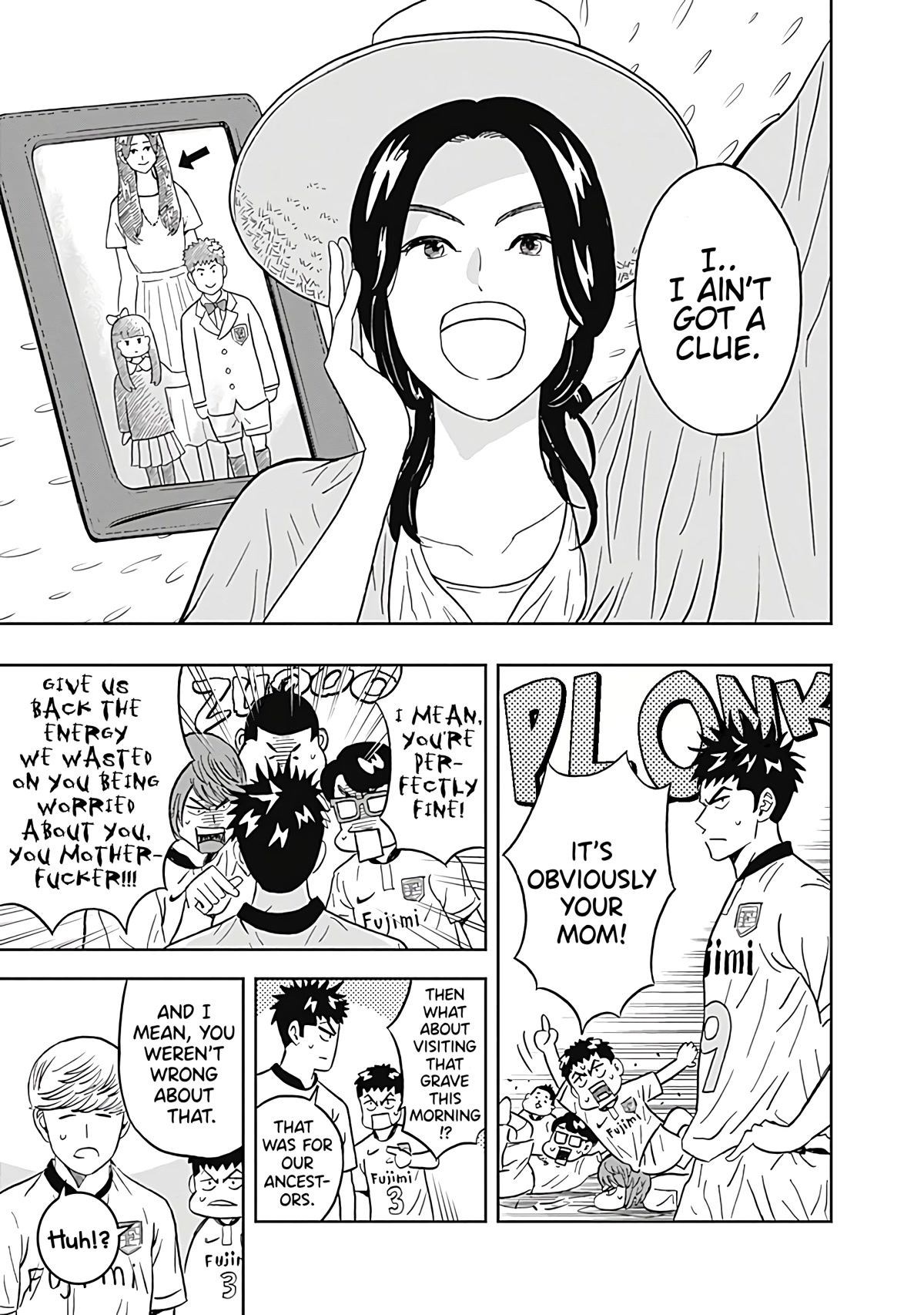 Clean Freak! Aoyama-kun Chapter 26 page 17 - Chapter 26: Zaizen-kun's Past Doesn't Look Good