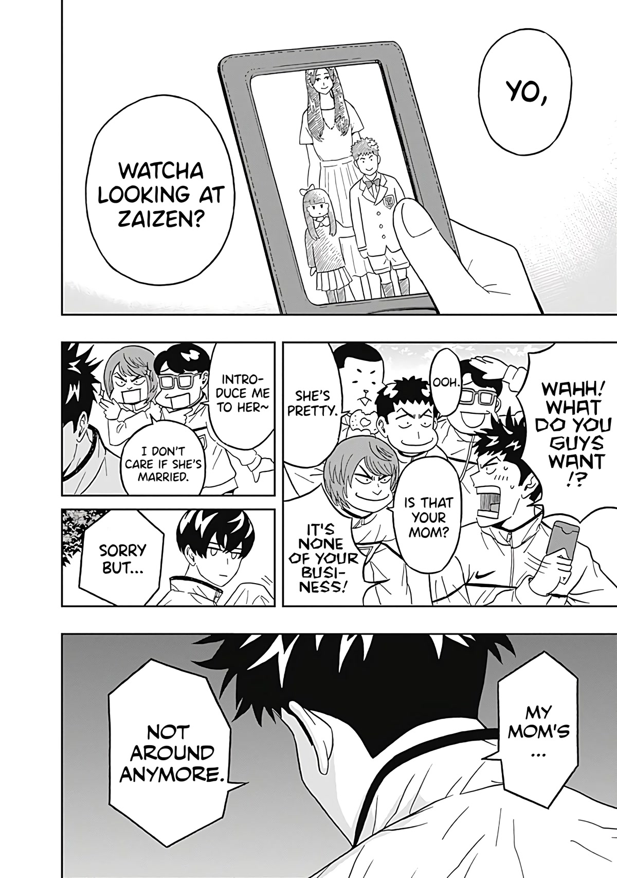 Clean Freak! Aoyama-kun Chapter 26 page 4 - Chapter 26: Zaizen-kun's Past Doesn't Look Good