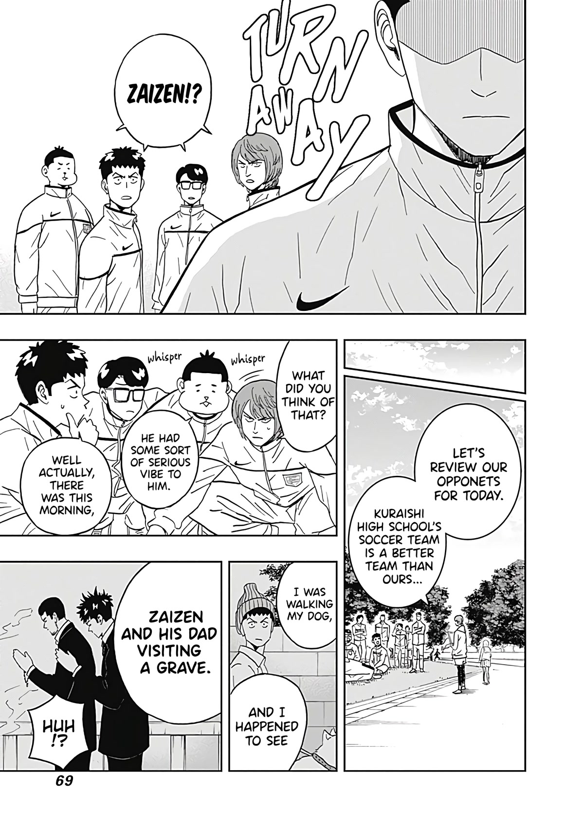 Clean Freak! Aoyama-kun Chapter 26 page 5 - Chapter 26: Zaizen-kun's Past Doesn't Look Good