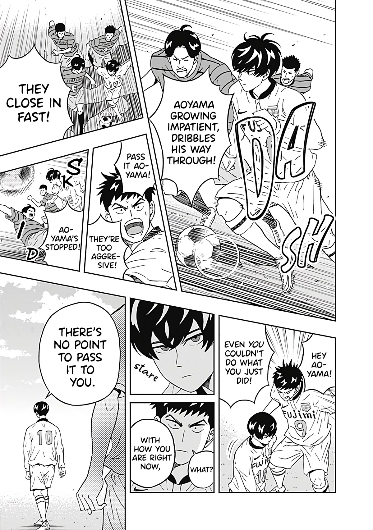 Clean Freak! Aoyama-kun Chapter 27 page 11 - Chapter 27: Zaizen-kun's Mentality is Not Great