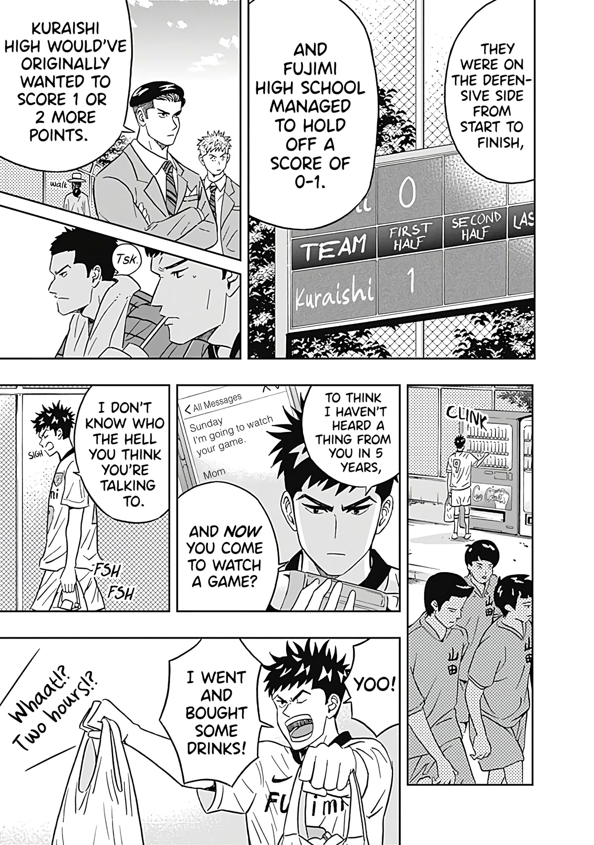 Clean Freak! Aoyama-kun Chapter 27 page 3 - Chapter 27: Zaizen-kun's Mentality is Not Great