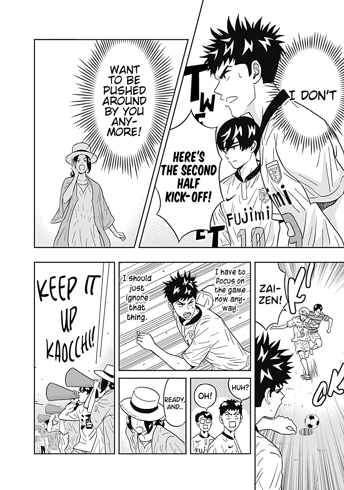 Clean Freak! Aoyama-kun Chapter 27 page 8 - Chapter 27: Zaizen-kun's Mentality is Not Great